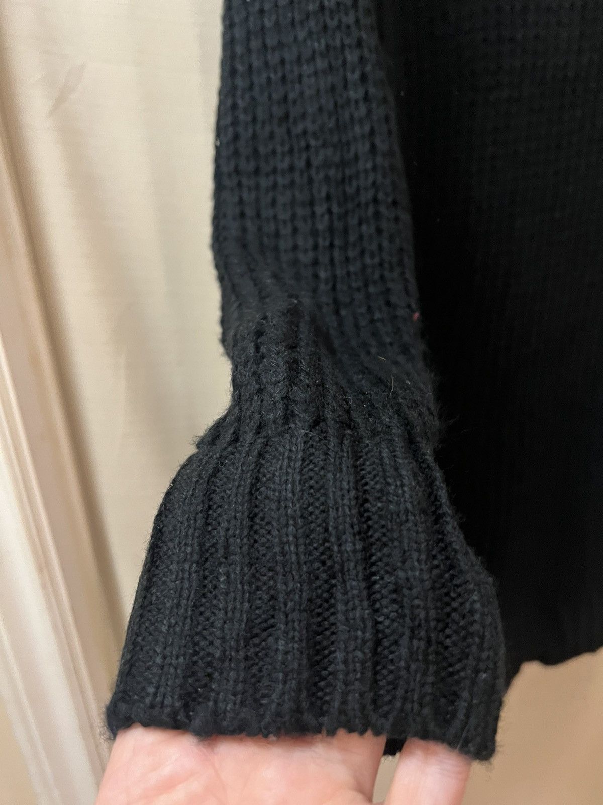 Nasty Gal Nasty Gal black turtleneck knit sweater dress size small Size S / US 4 / IT 40 - 2 Thumbnail