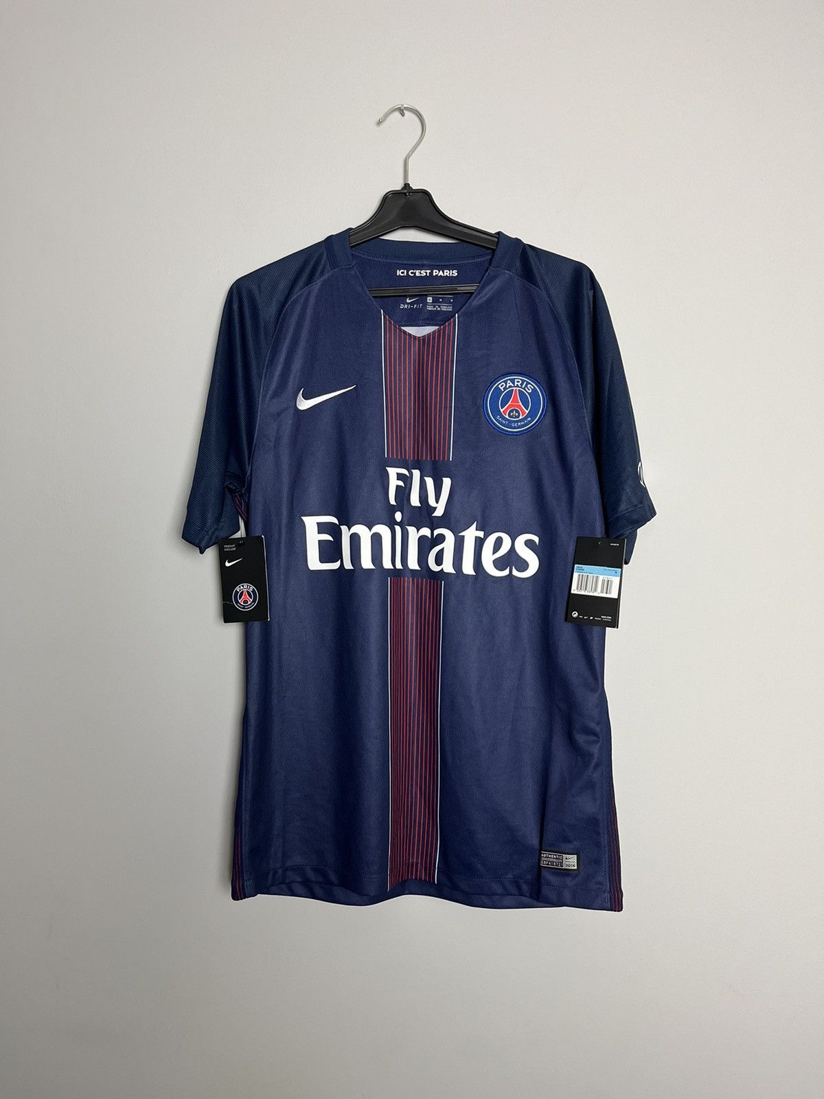 Balmain × Nike Nike x Balmain x PSG Custom Medium Soccer Jersey 