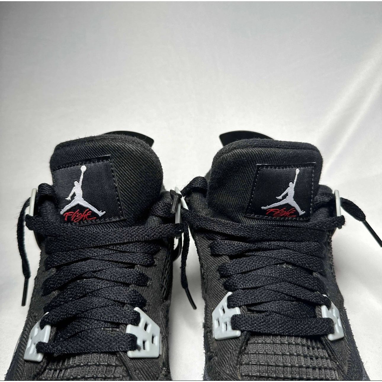 Jordan Brand × Nike Size 6.5 - Air Jordan 4 Retro SE GS Black Canvas Men's Shoes Size US 6.5 / EU 39-40 - 9 Thumbnail