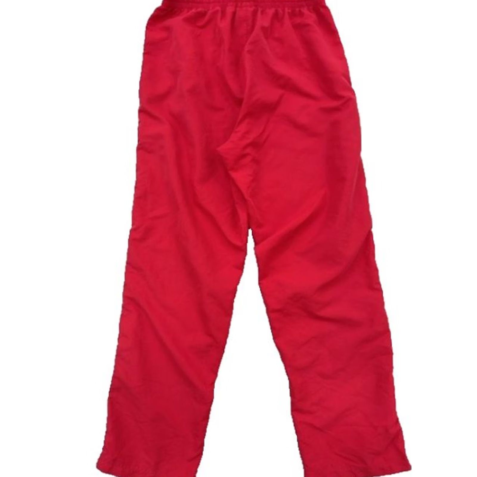 Puma Puma Men's Track Pants Red L Drawstring Regular Thailand Size US 33 - 3 Thumbnail