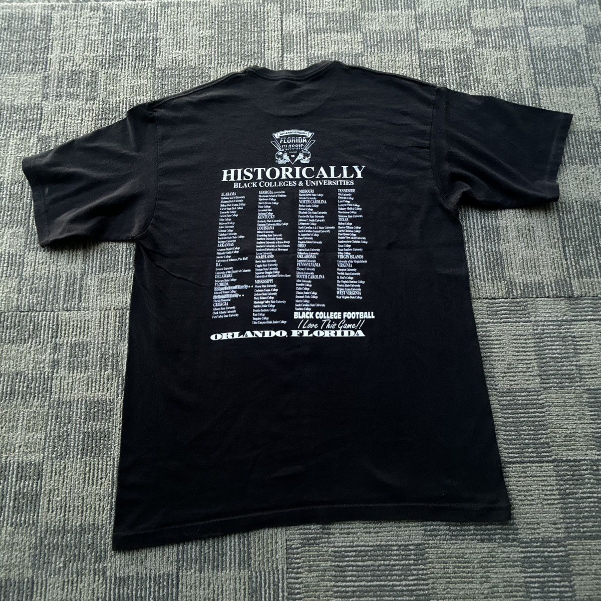 Vintage Vtg Y2K 2009 Florida Classic FAMU Bethune HBCU Black T-shirt Size US XL / EU 56 / 4 - 6 Thumbnail