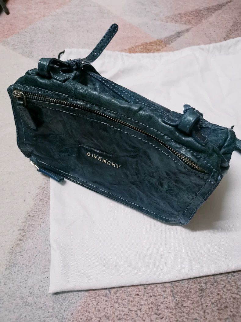 Givenchy Givenchy Pandora Mini Crossbody Bag Crinkled Sheepskin Den Size ONE SIZE - 2 Thumbnail