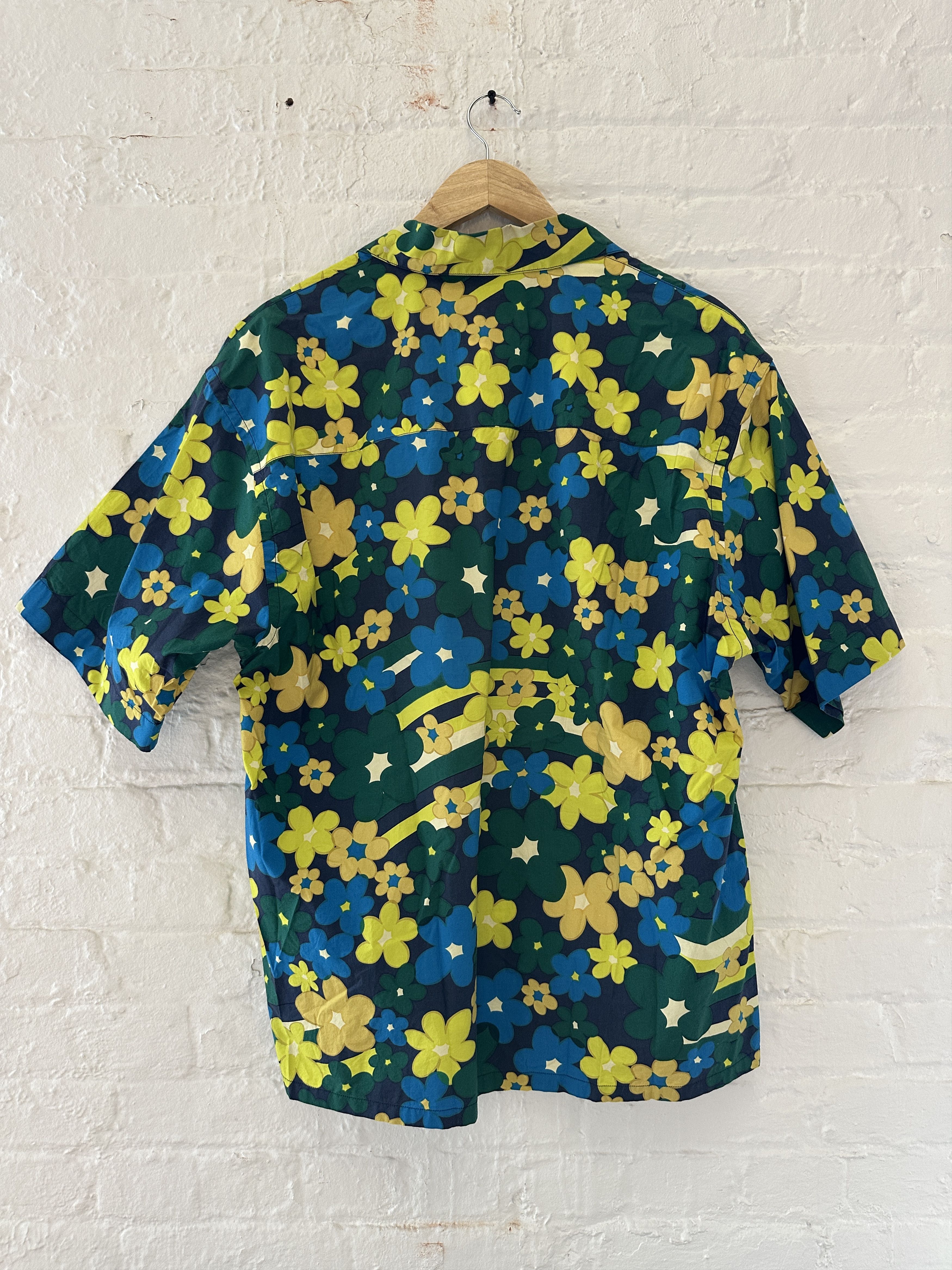 Marni Marni Floral Camp Collar Shirt Size US L / EU 52-54 / 3 - 4 Thumbnail