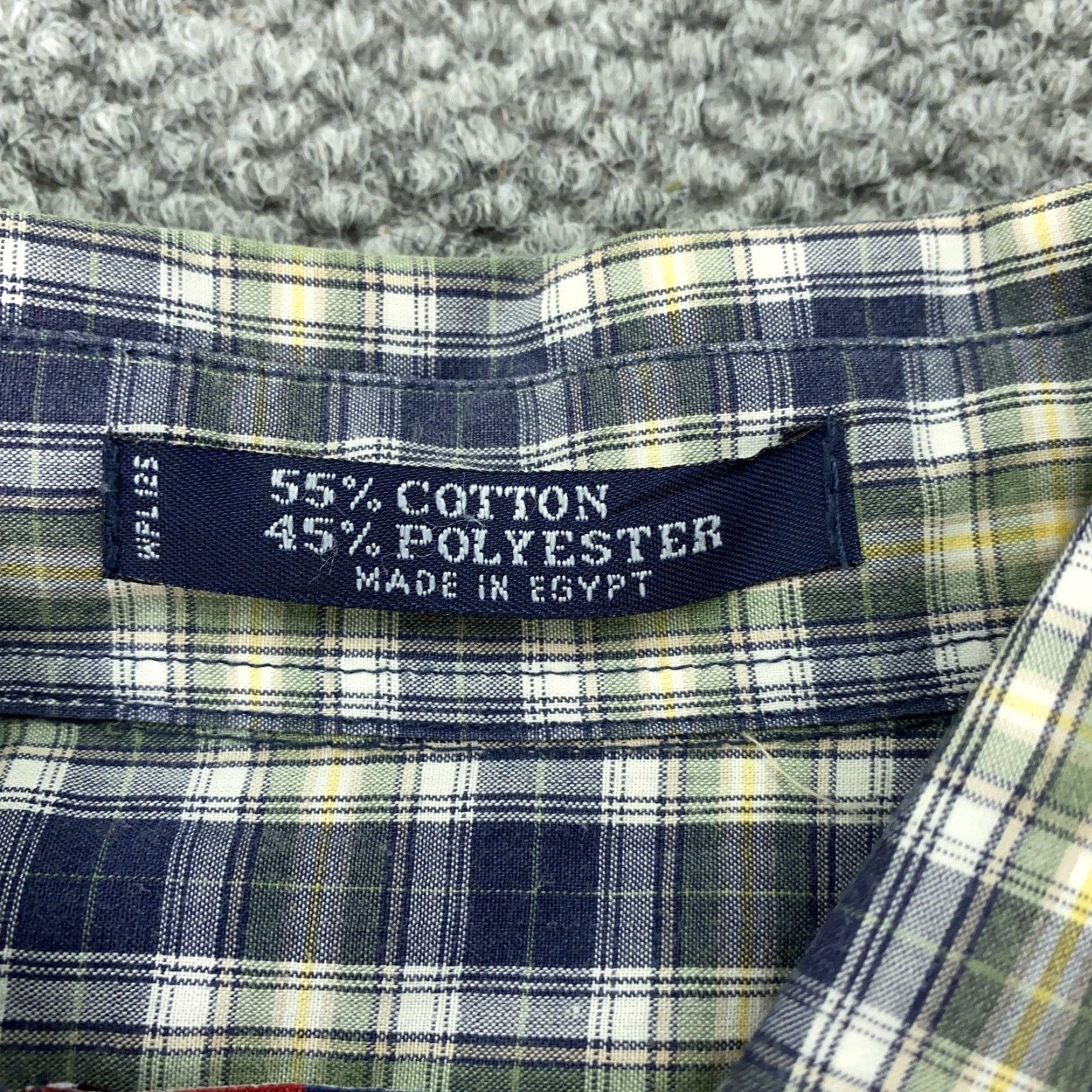 Chaps VINTAGE Chaps Shirt Mens L Blue Plaid 90s Preppy Logo Pocket Button-Up Colar-Down Casual Size US L / EU 52-54 / 3 - 6 Thumbnail