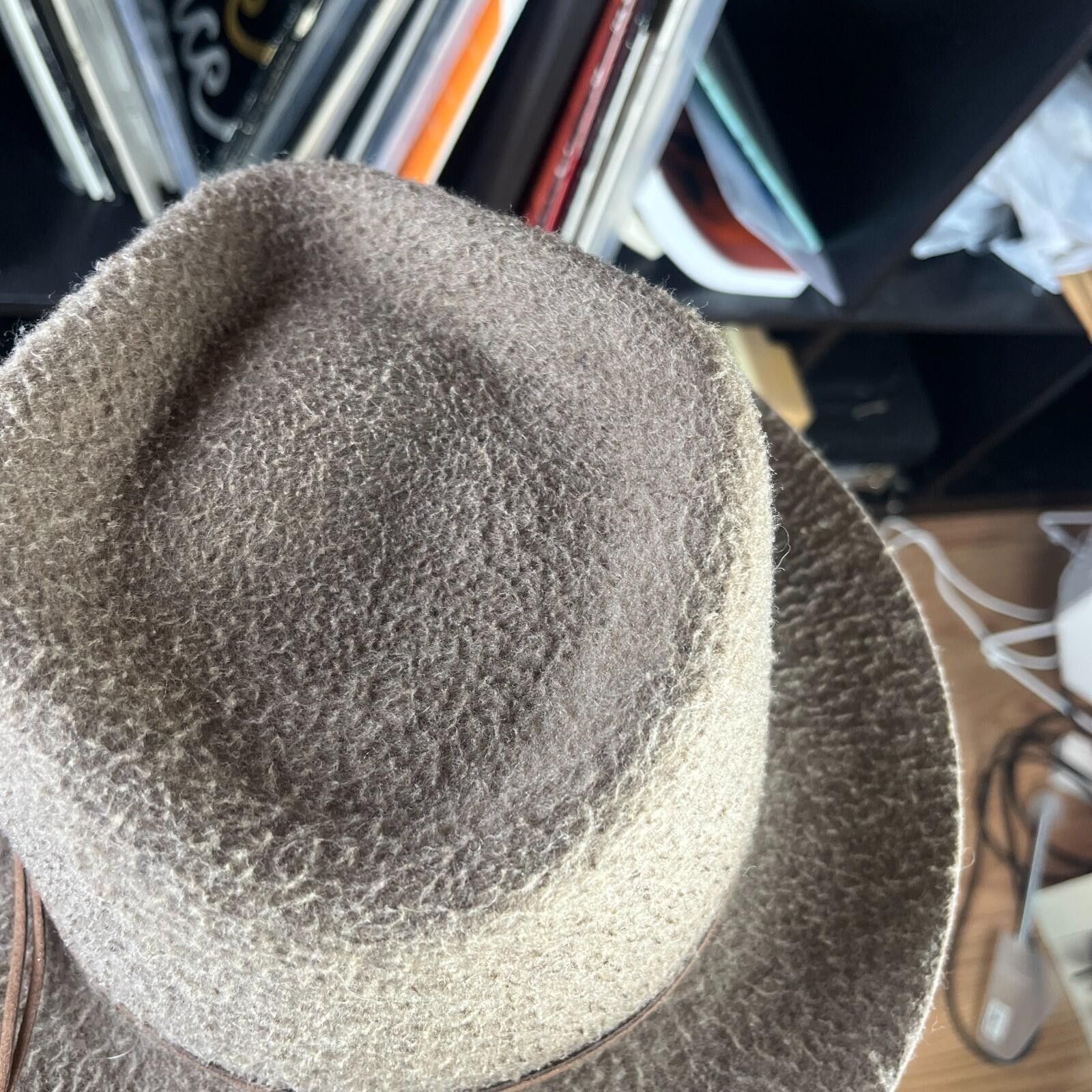 Kangol Vintage Kangol Fedora Hat Medium Wool Snap Carter Size ONE SIZE - 5 Thumbnail
