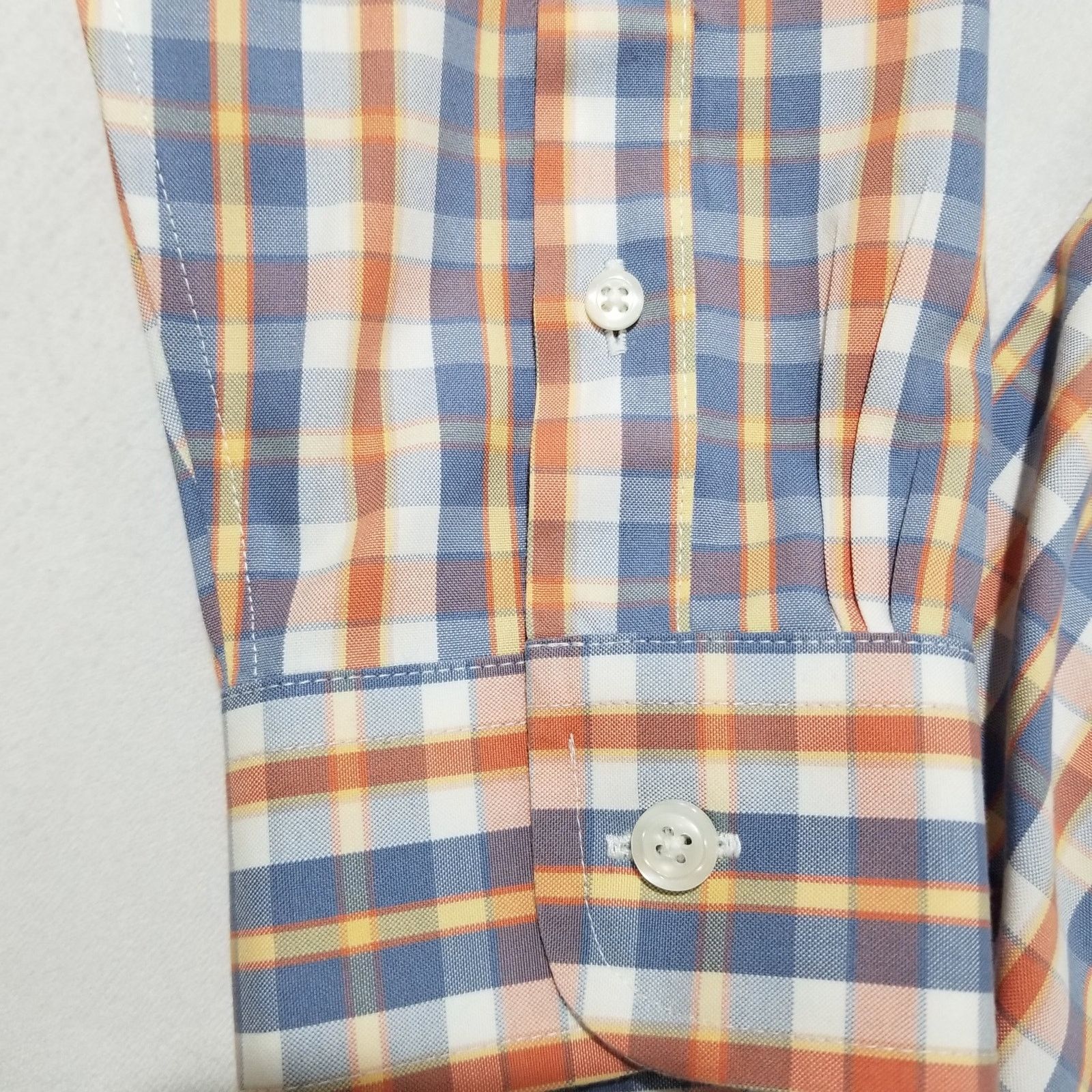 L.L. Bean LL Bean Shirt Large Petite Wrinkle Free Long Sleeve Preppy Size L / US 10 / IT 46 - 5 Thumbnail