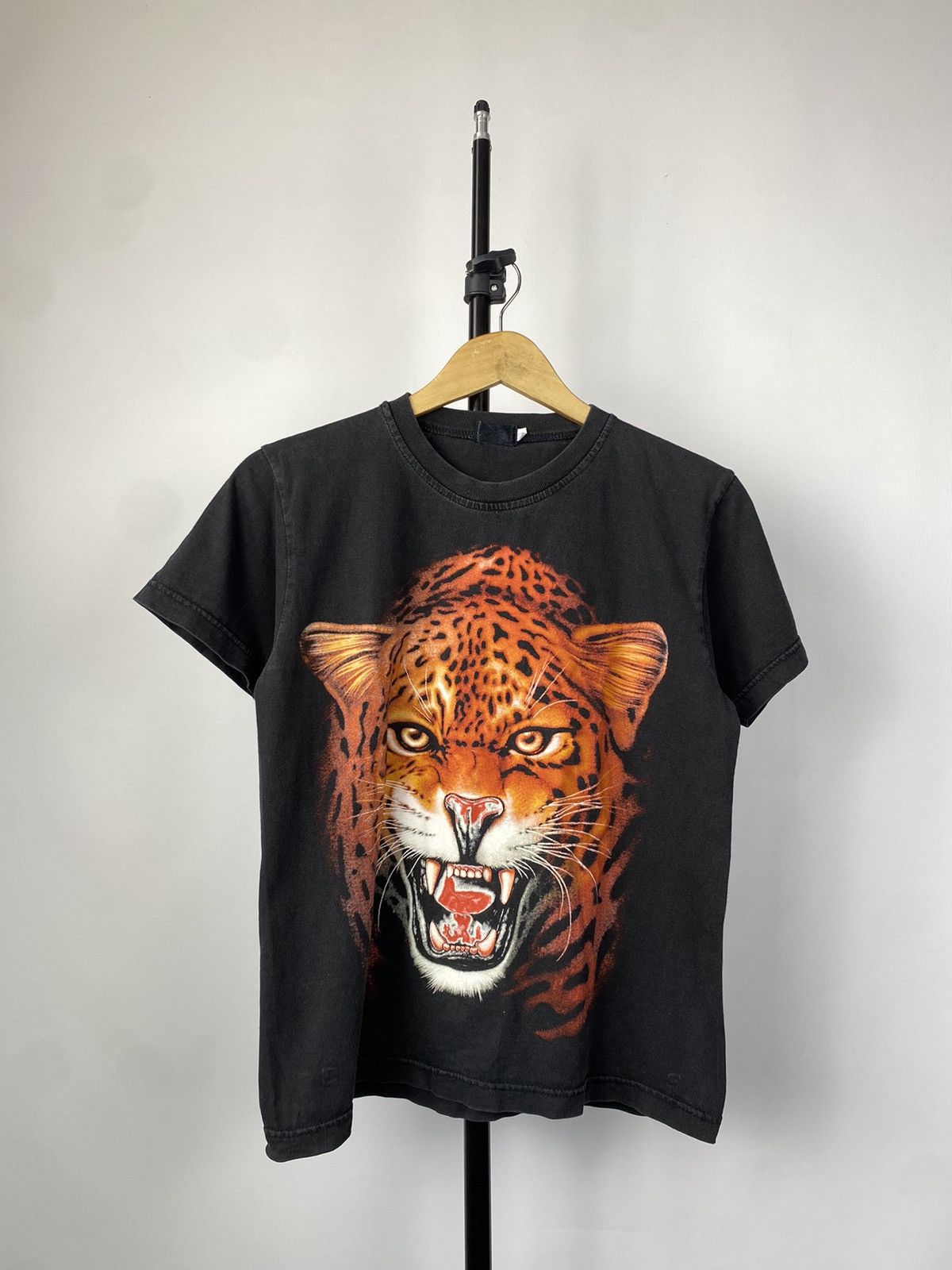 Habitat × Vintage Vintage 90s Tiger Double side Habitat t shirt Size US S / EU 44-46 / 1 - 1 Thumbnail