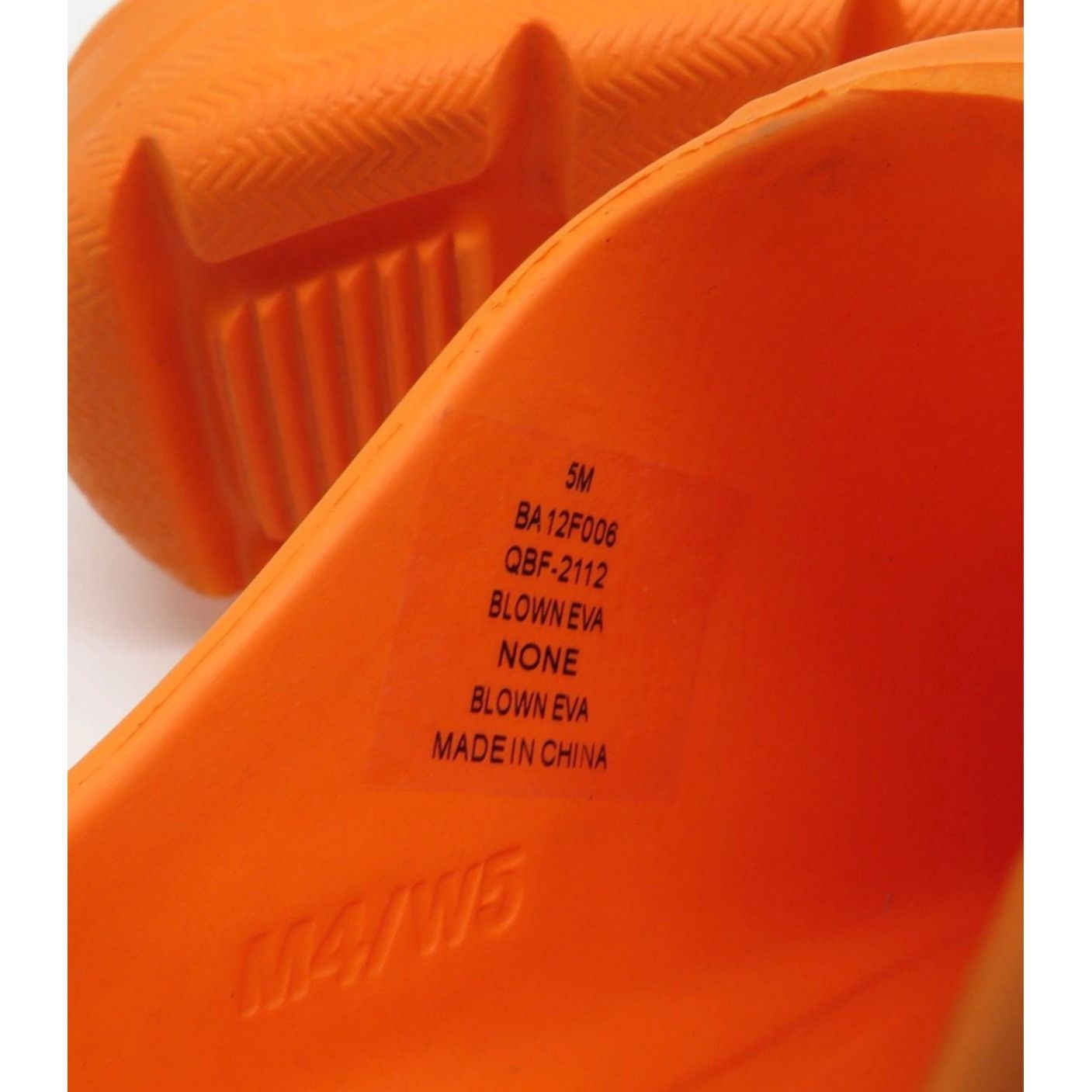 Other Bass Outdoor Unisex Orange Rubber Slip On Clogs Rugged Durab Size US 5 / IT 35 - 7 Thumbnail