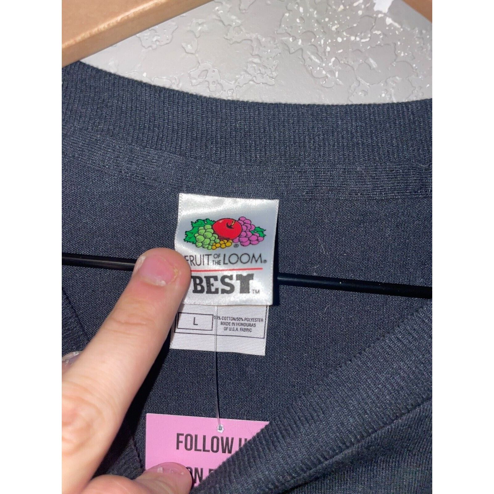 Fruit Of The Loom Route 66 Shirt Friends Don't Let Friends Black Large Tee Size US L / EU 52-54 / 3 - 5 Thumbnail