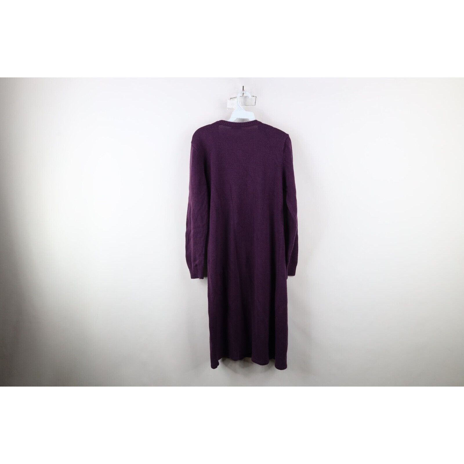 Vintage Vintage 90s Streetwear Cable Knit Long Sleeve Sweater Dress Size M / US 6-8 / IT 42-44 - 6 Thumbnail