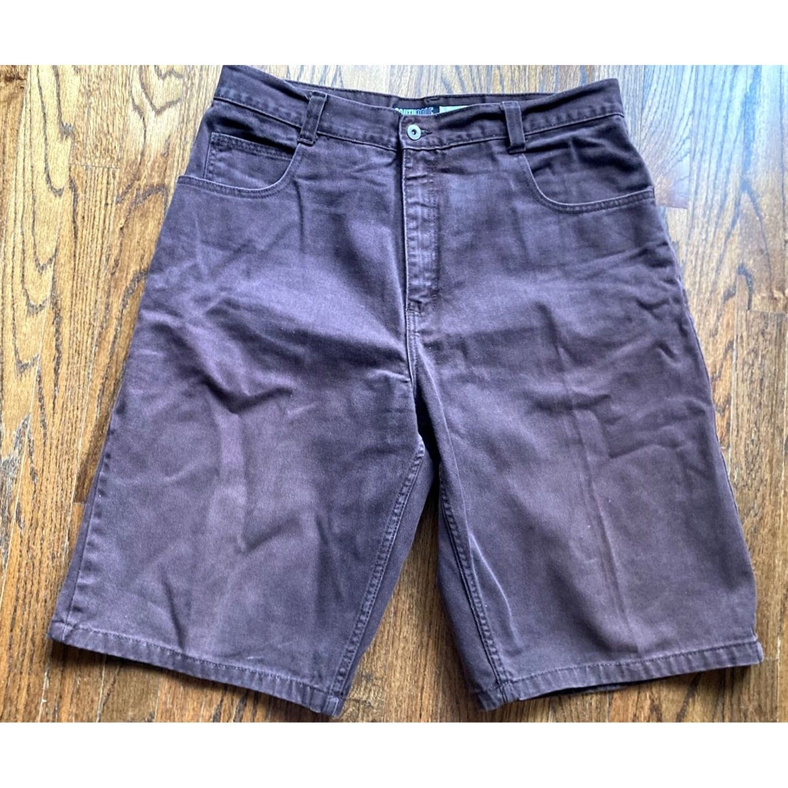 Southpole VINTAGE Southpole Shorts Jeans Mens 36 Baggy Brown Hip Hop Streetwear Size US 36 / EU 52 - 2 Thumbnail