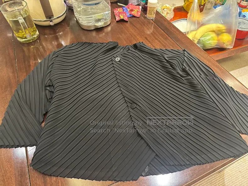 Issey Miyake Issey Miyake Black Cardigan Size M / US 6-8 / IT 42-44 - 3 Thumbnail