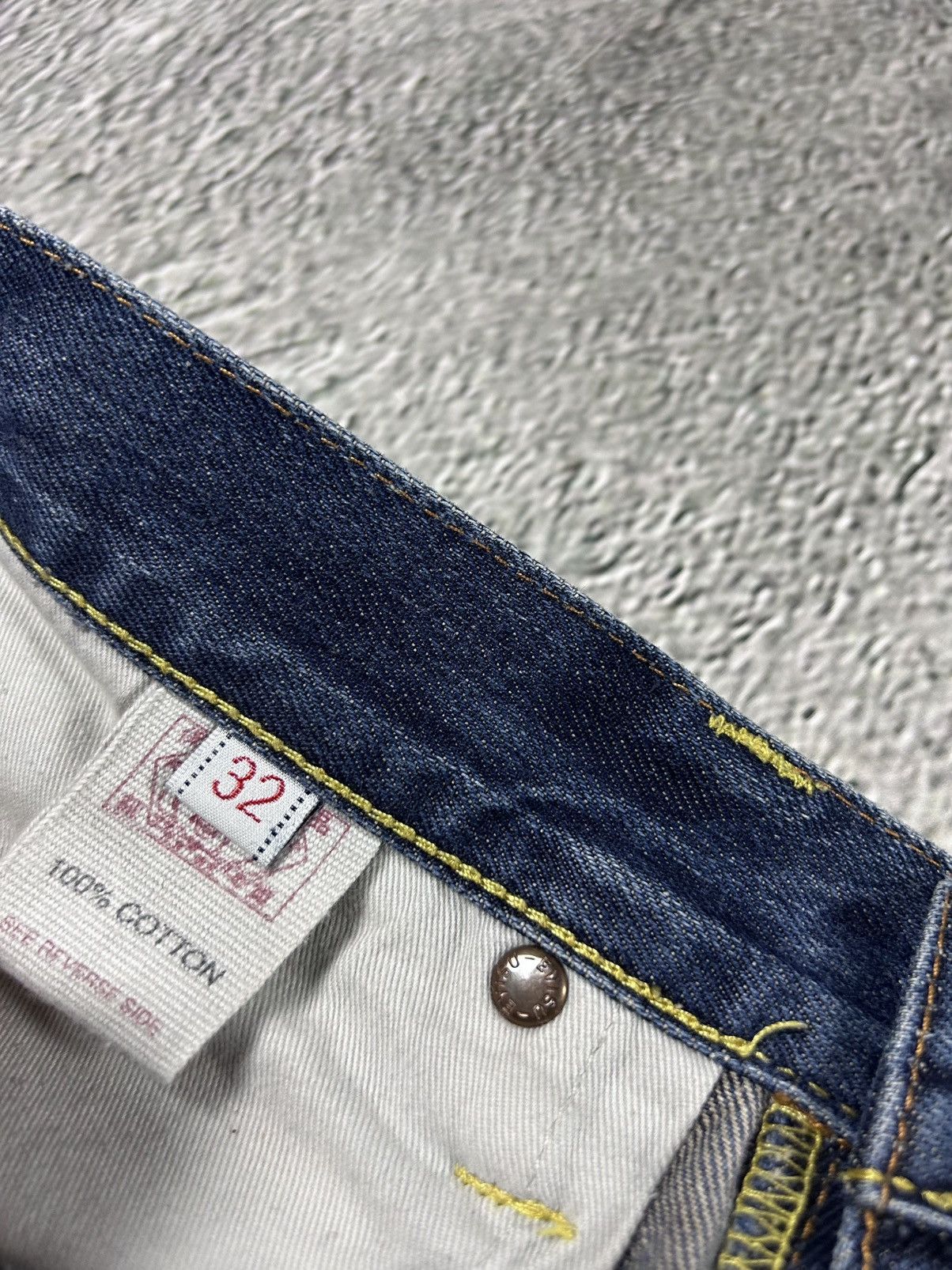 Evisu Evisu jeans daicock big logo red selvedge denim Size US 32 / EU 48 - 10 Thumbnail