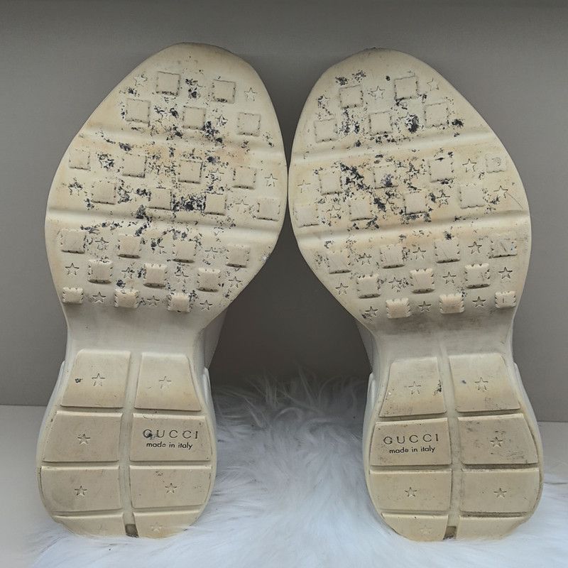 Gucci Gucci Rhyton Logo Low Top Dad Sneakers Size US 8 / EU 41 - 4 Thumbnail