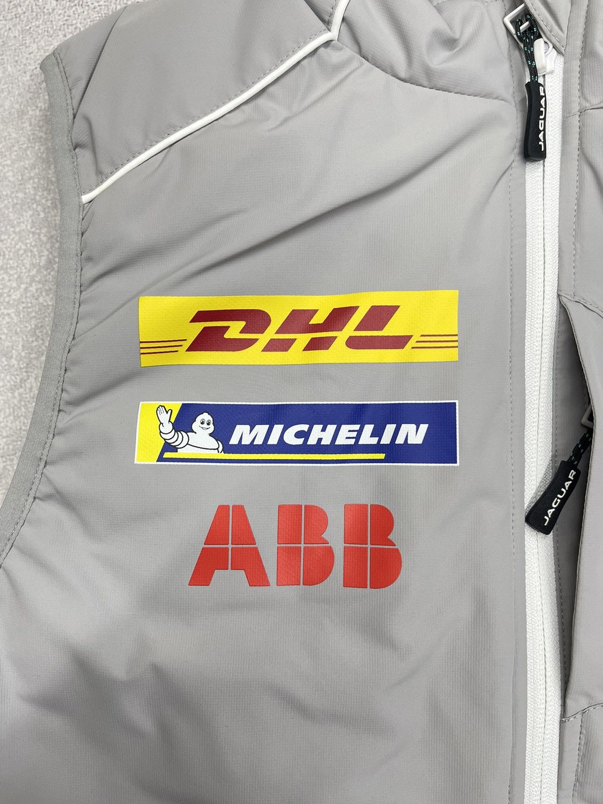 Formula 1 Racing Jaguar I Pace Etrophy Vest Grey Michelin F1 Size US S / EU 44-46 / 1 - 5 Thumbnail