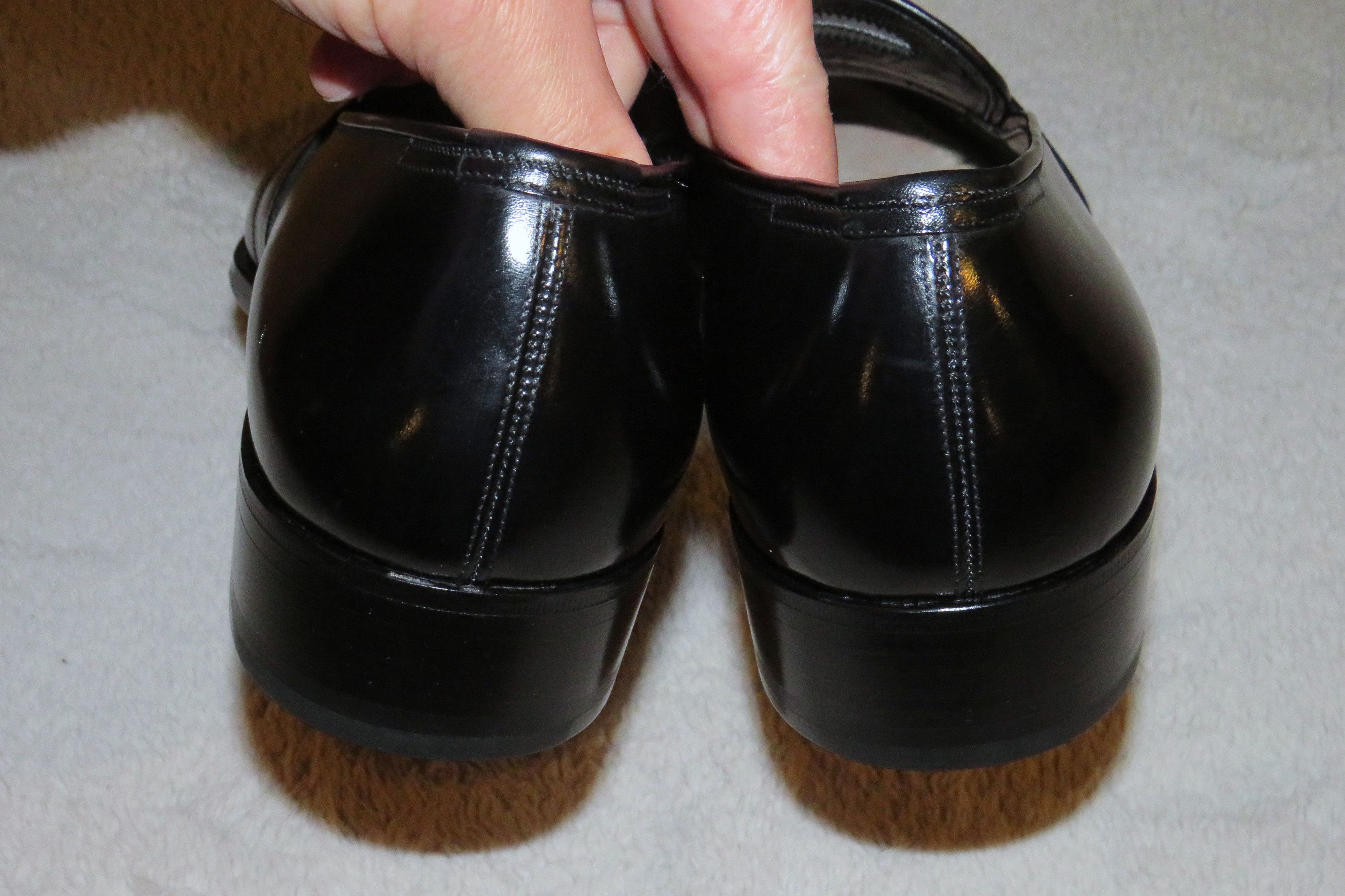 Tom Ford Black Calf Leather Strap Penny Loafers 7 B NWB $2200 Size US 7 / EU 40 - 8 Thumbnail