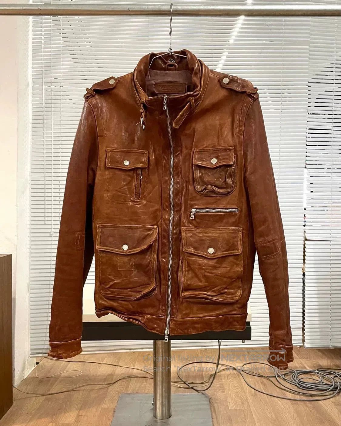 Neil Barrett Neil Barrett Bomber Leather Jacket. Size US M / EU 48-50 / 2 - 4 Thumbnail