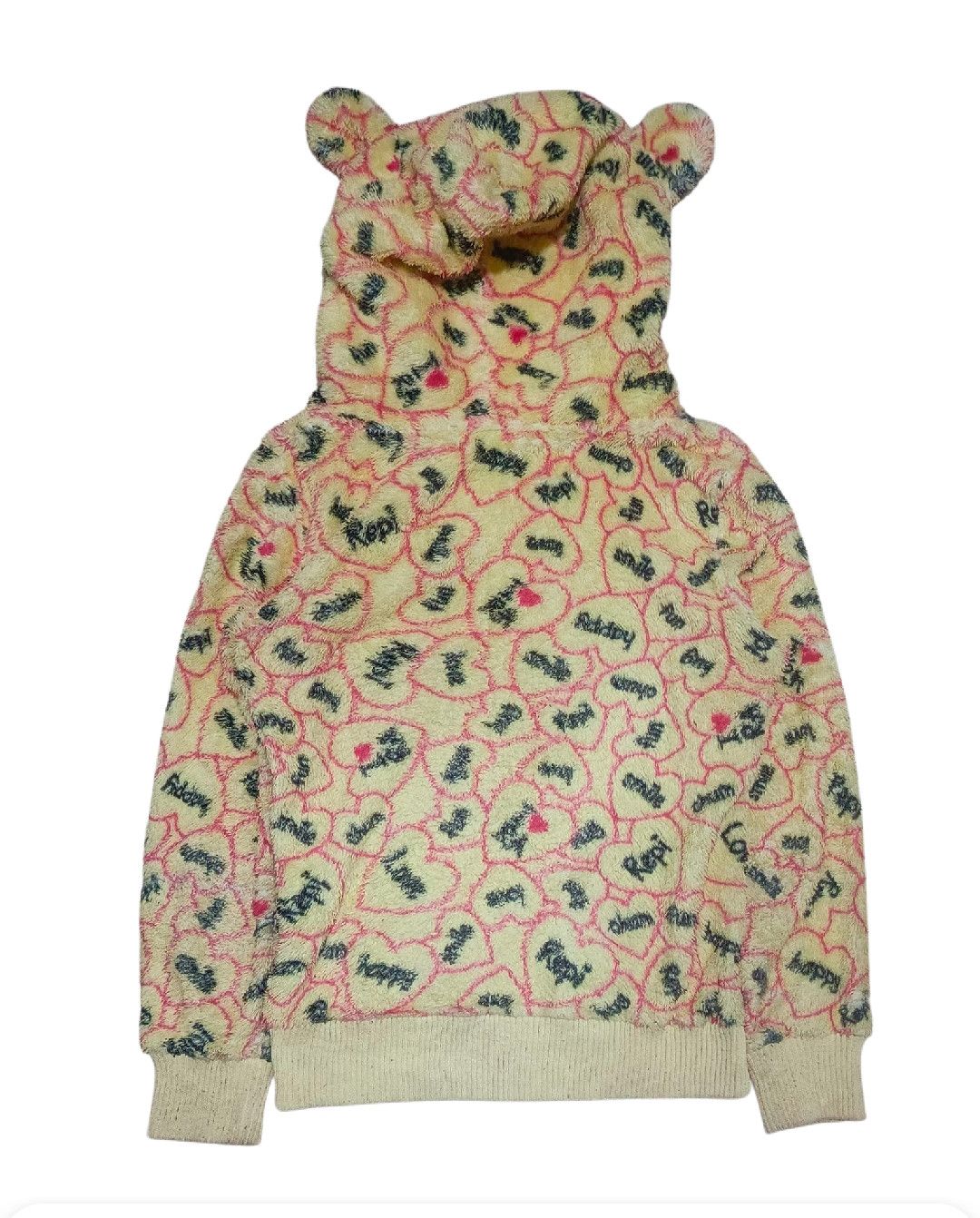 Beauty Beast × If Six Was Nine × Ne-Net Labubu Fleece Ear Hoodie Ne Net Style Size M / US 6-8 / IT 42-44 - 2 Thumbnail