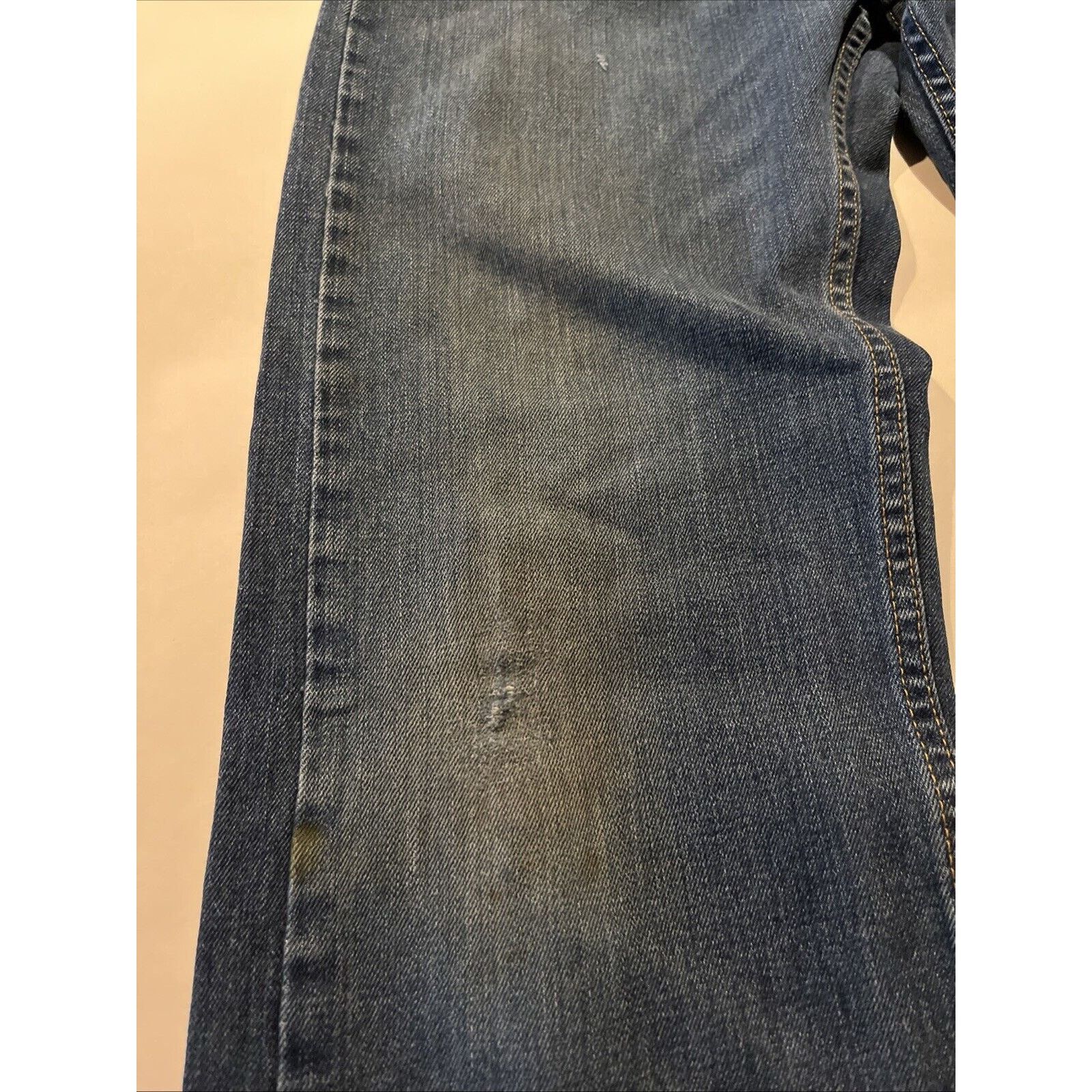 Levi's Levi’s 505 Jeans Men’s 32x32 Reg Straight Denim Cotton Blue Size US 31 - 10 Thumbnail