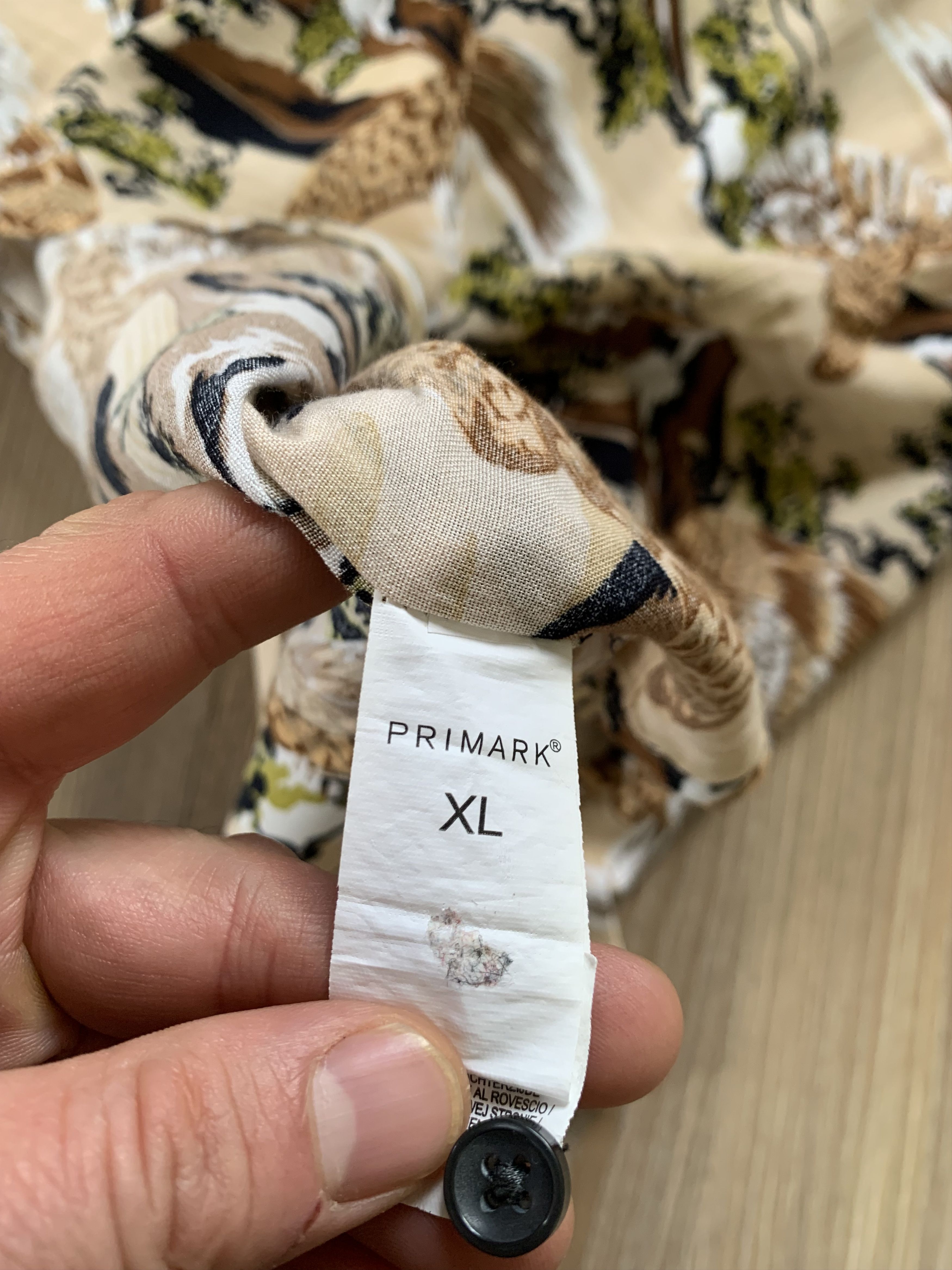 Primark Primark Relaxed Fit Printed Hawaiian Shirt Size US M / EU 48-50 / 2 - 6 Thumbnail