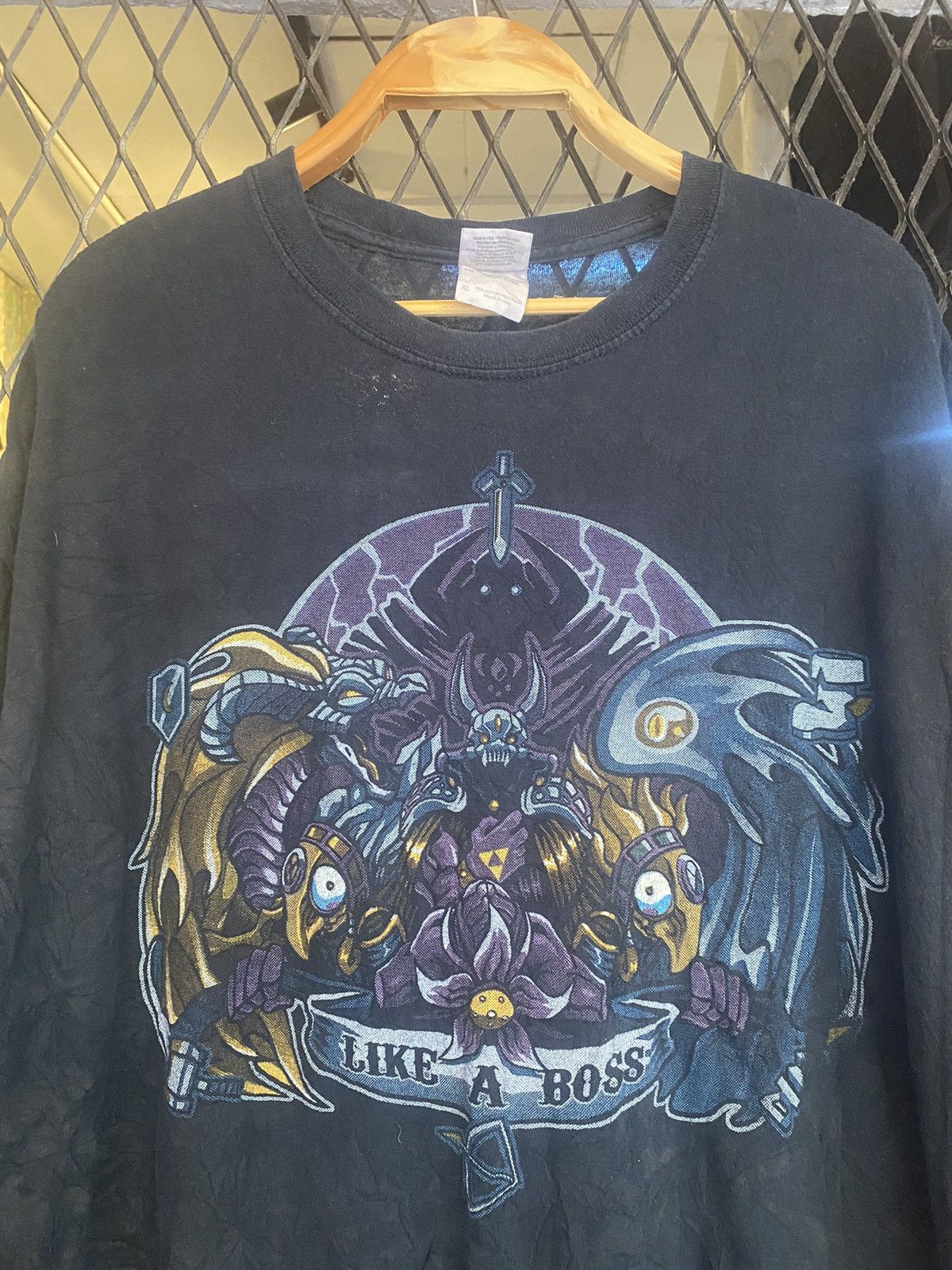 Playstation × Vintage Rare Zelda Games Evil Characters Promo T shirt Size US XL / EU 56 / 4 - 1 Thumbnail