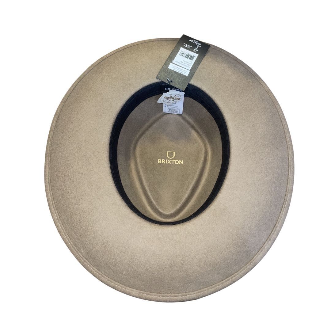 Brixton Brenton Convertabrim Fedora Tobacco Brown Adjustable Boho Size ONE SIZE - 4 Thumbnail