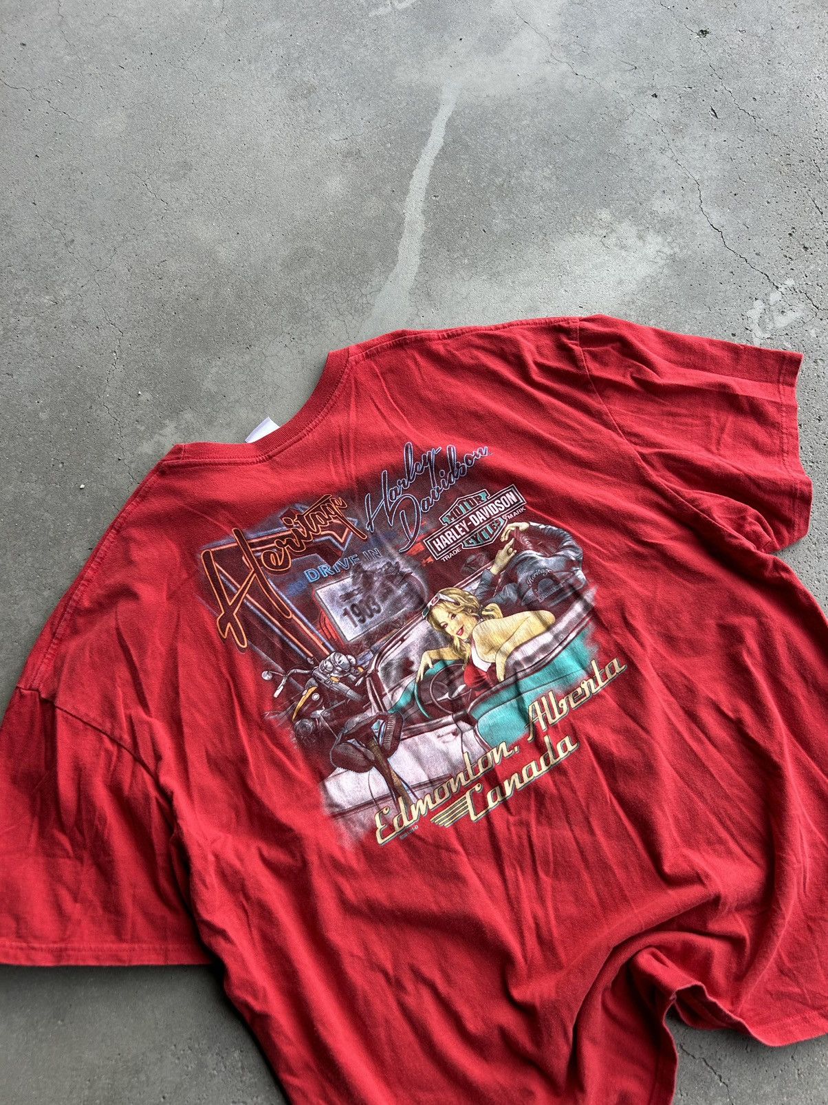 Harley Davidson × Vintage Vintage Harley Davidson Shirt Size US XXL / EU 58 / 5 - 2 Thumbnail