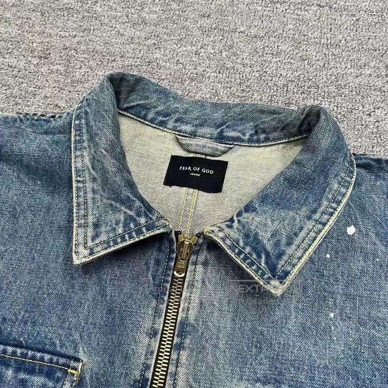 Fear of God Fear Of God 5th Denim Jacket XL. Size US XL / EU 56 / 4 - 3 Thumbnail