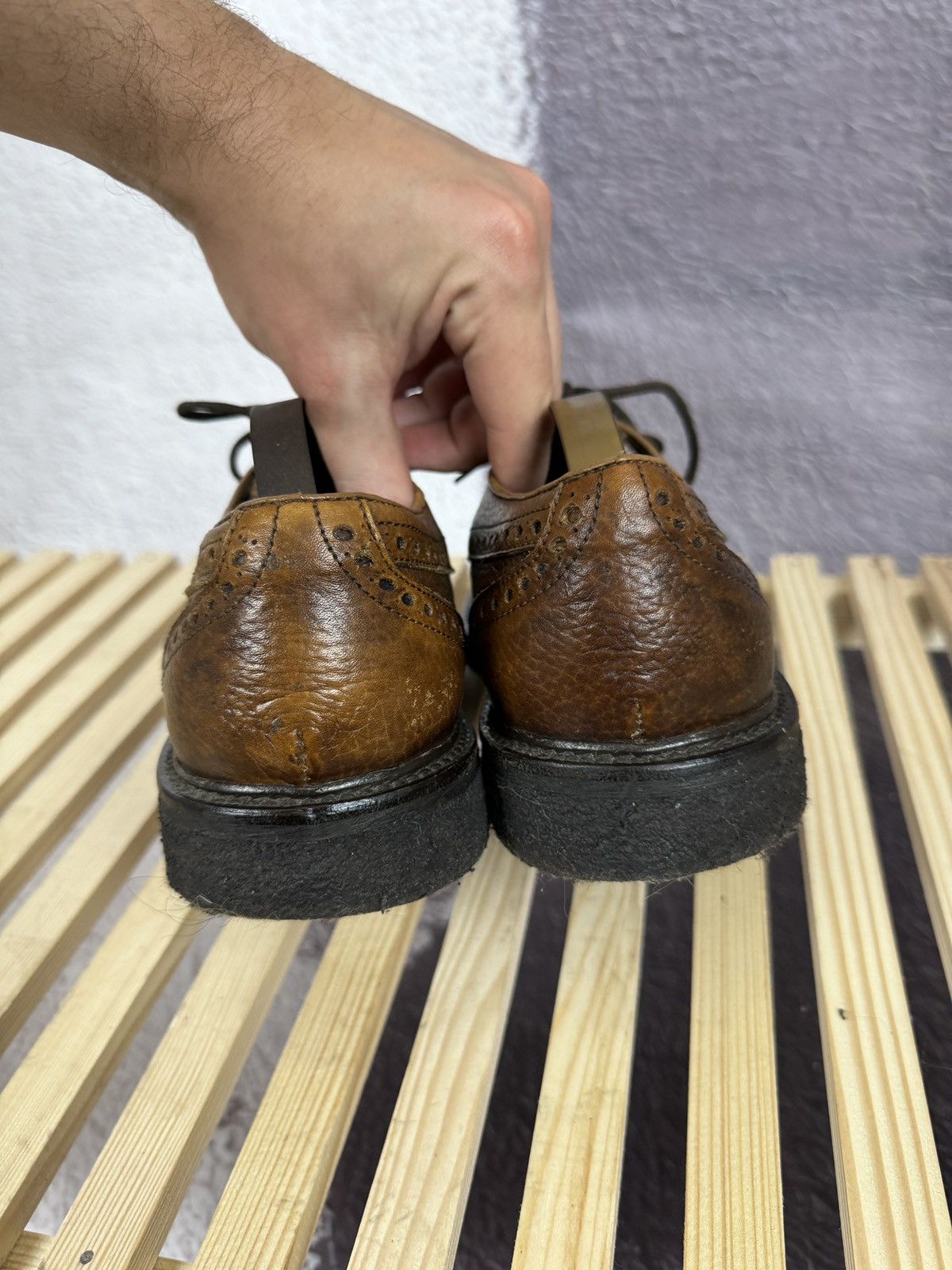 Fendi Fendi Roma leather brown loafers casual shoes Size US 9 / EU 42 - 9 Thumbnail