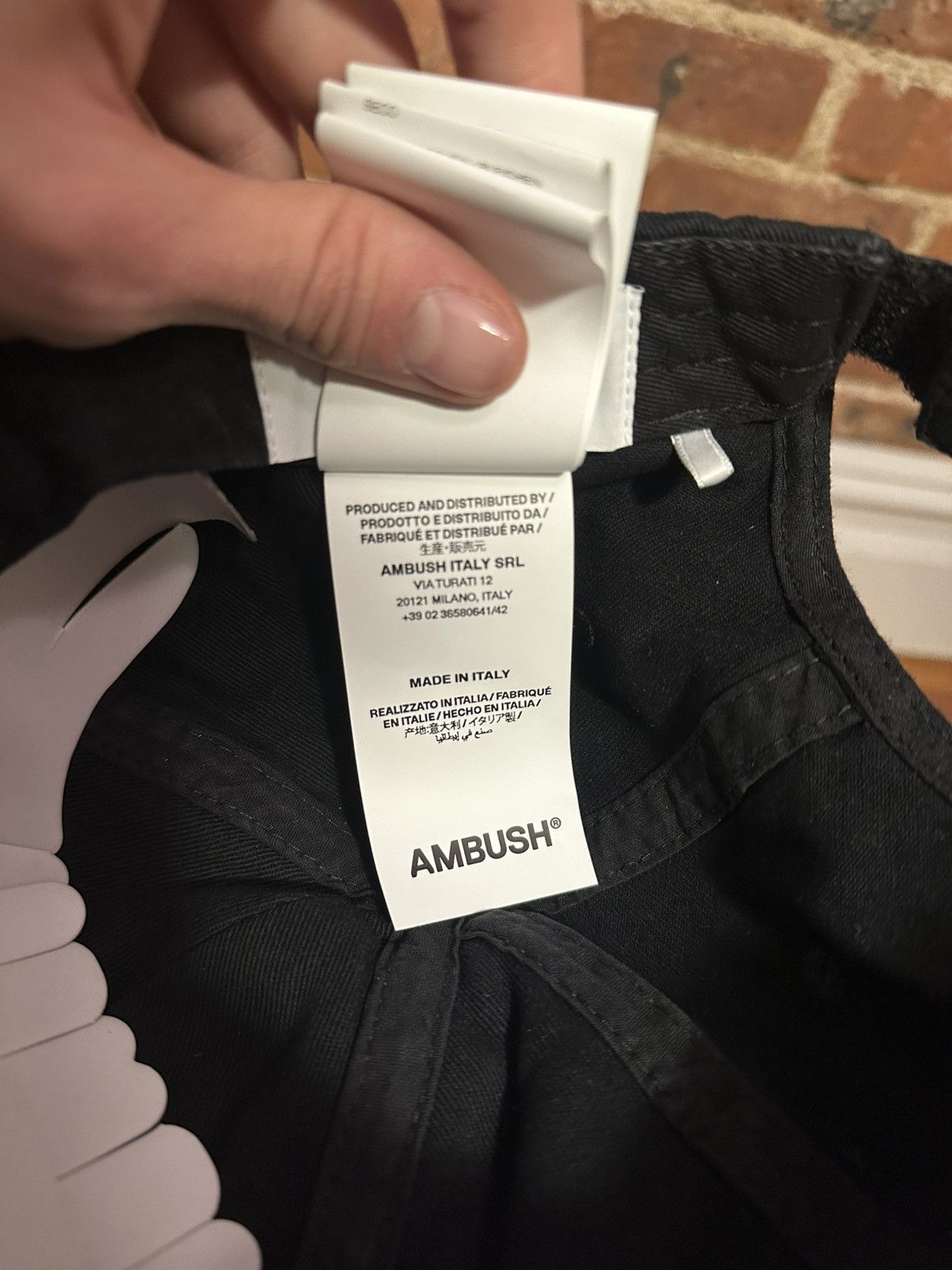 Ambush Design Vintage Logo Baseball Cap/Hat Size ONE SIZE - 10 Thumbnail