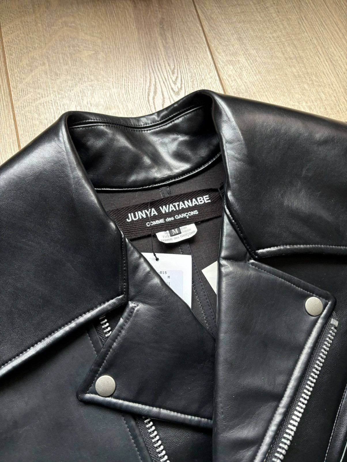 Junya Watanabe Junya Watanabe x CDG - synthetic leather jacket - M Size M / US 6-8 / IT 42-44 - 2 Thumbnail