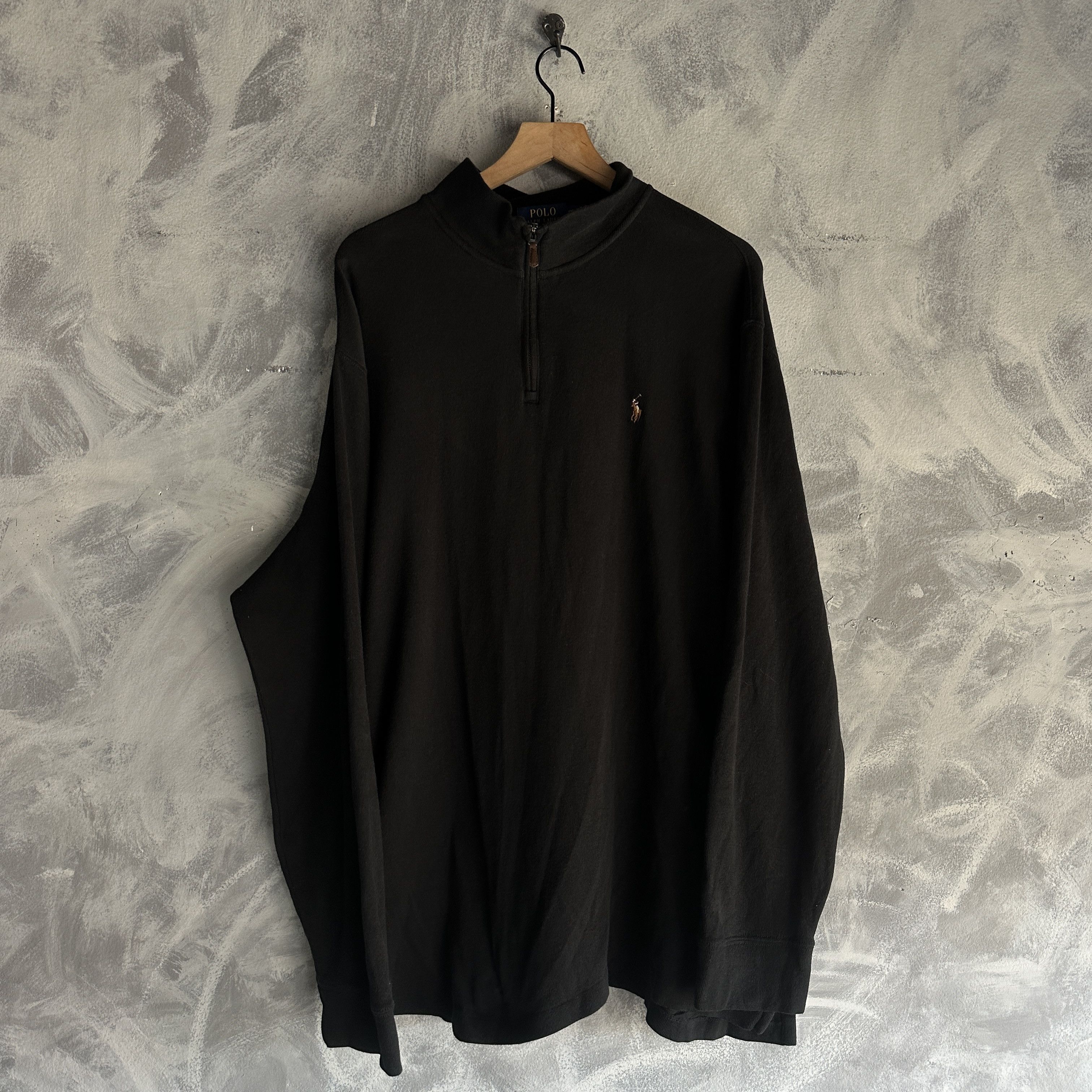 Polo Ralph Lauren Polo Ralph Lauren Quarter 1/4 Zip Sweater Mens Estate Rib Size US XXL / EU 58 / 5 - 3 Thumbnail