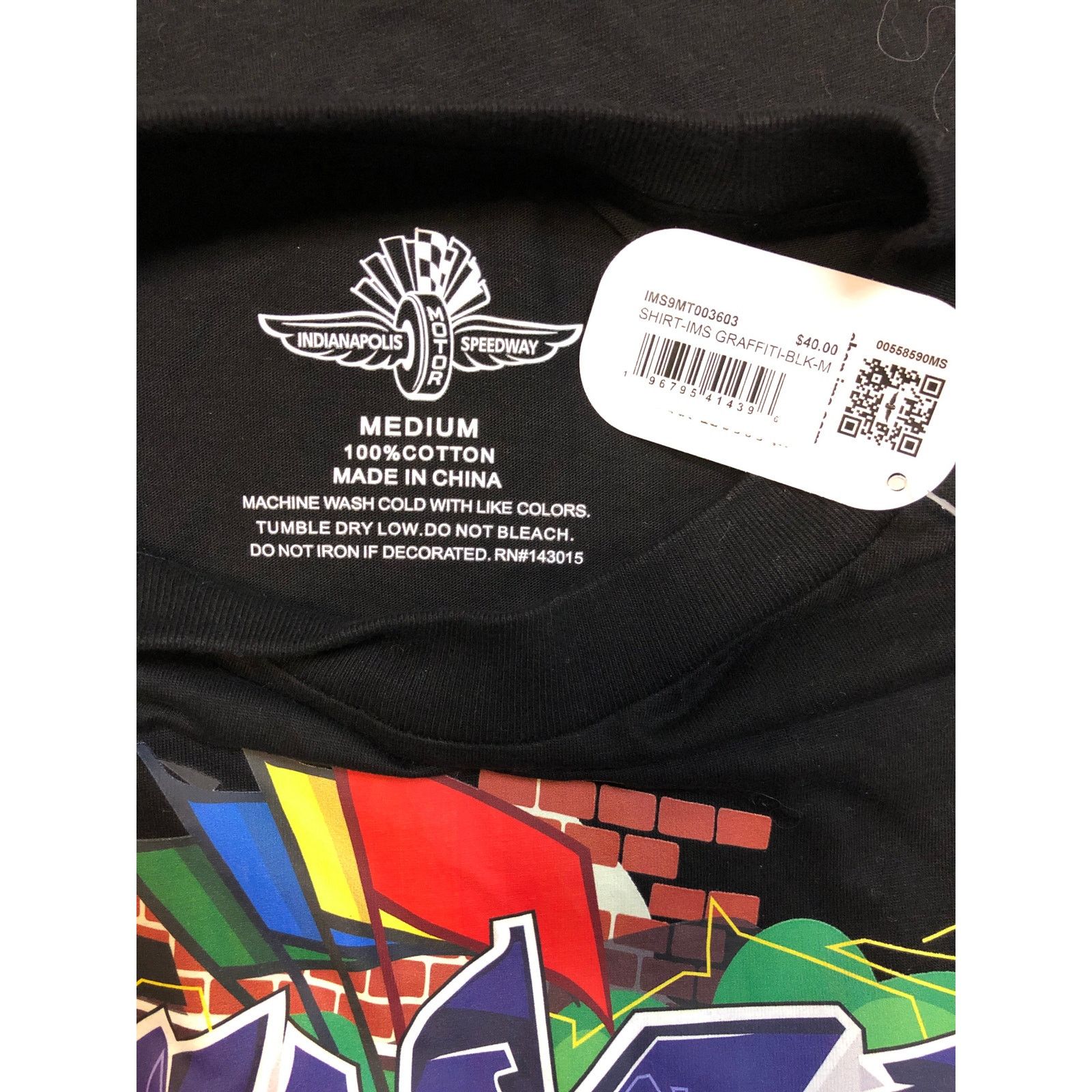 Other Men’s black Indianapolis Motor Speedway graffiti t-shirt Size US M / EU 48-50 / 2 - 4 Thumbnail