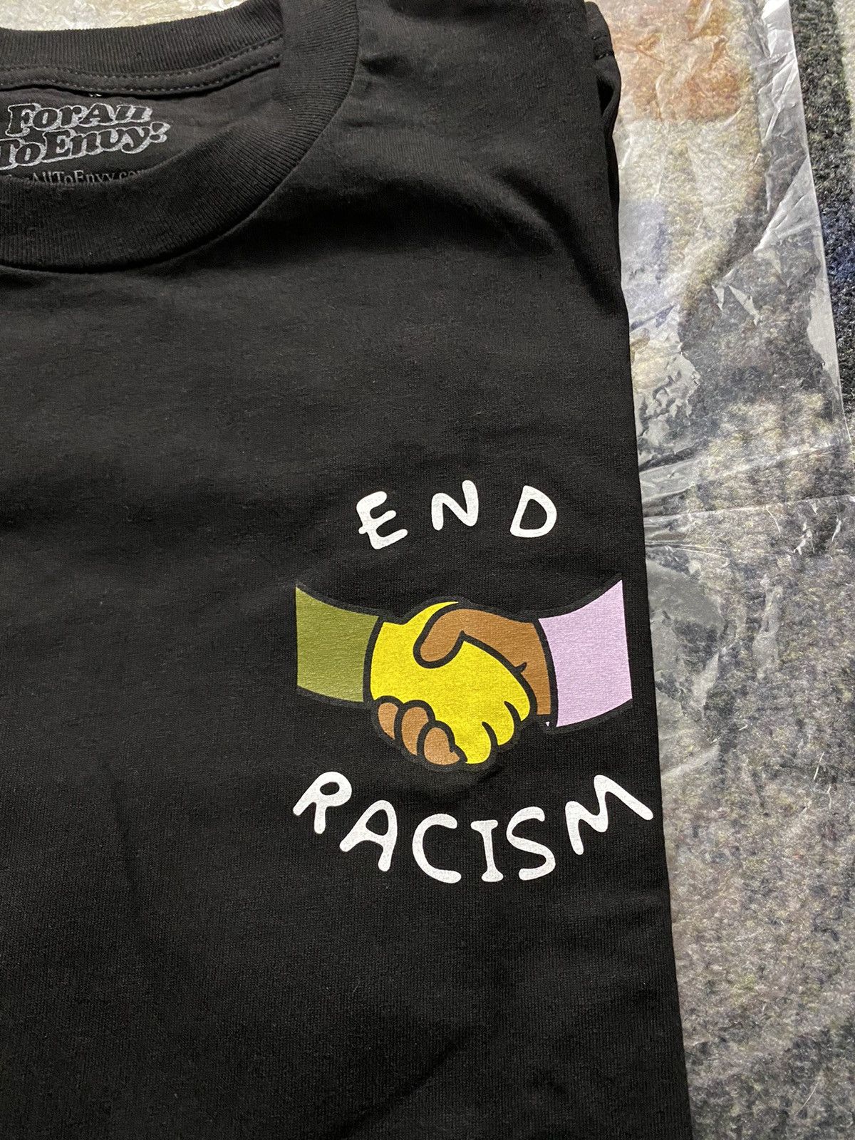 For All To Envy For All To Envy End Racism T Shirt Black Size US M / EU 48-50 / 2 - 3 Thumbnail