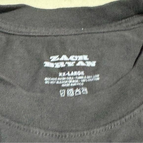 Band Tees NEW ZACH BRYAN TOUR BLACK T-SHIRT SZ 2XL XXL Size US XXL / EU 58 / 5 - 3 Thumbnail