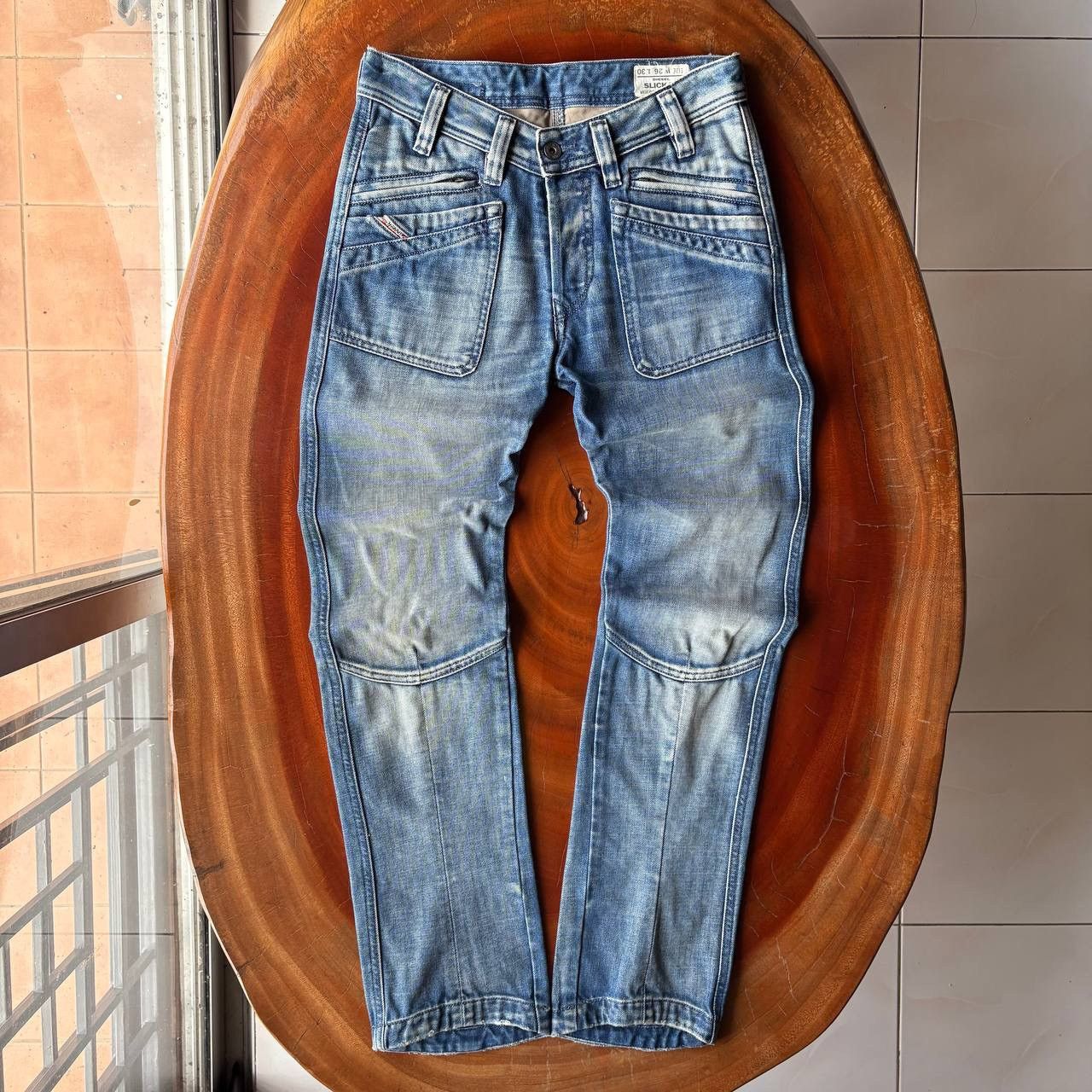 Diesel Diesel Slickap Multipocket Wash Denim Bush Jeans Pants Size US 29 - 1 Thumbnail