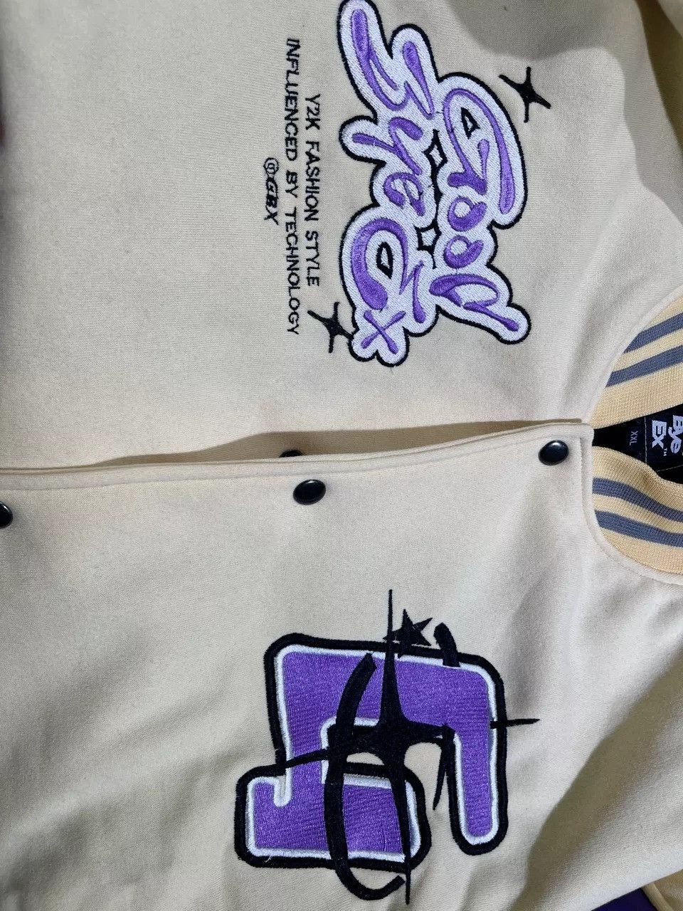 Other GOOD BYE EX - Varsity Y2K Size US L / EU 52-54 / 3 - 4 Thumbnail