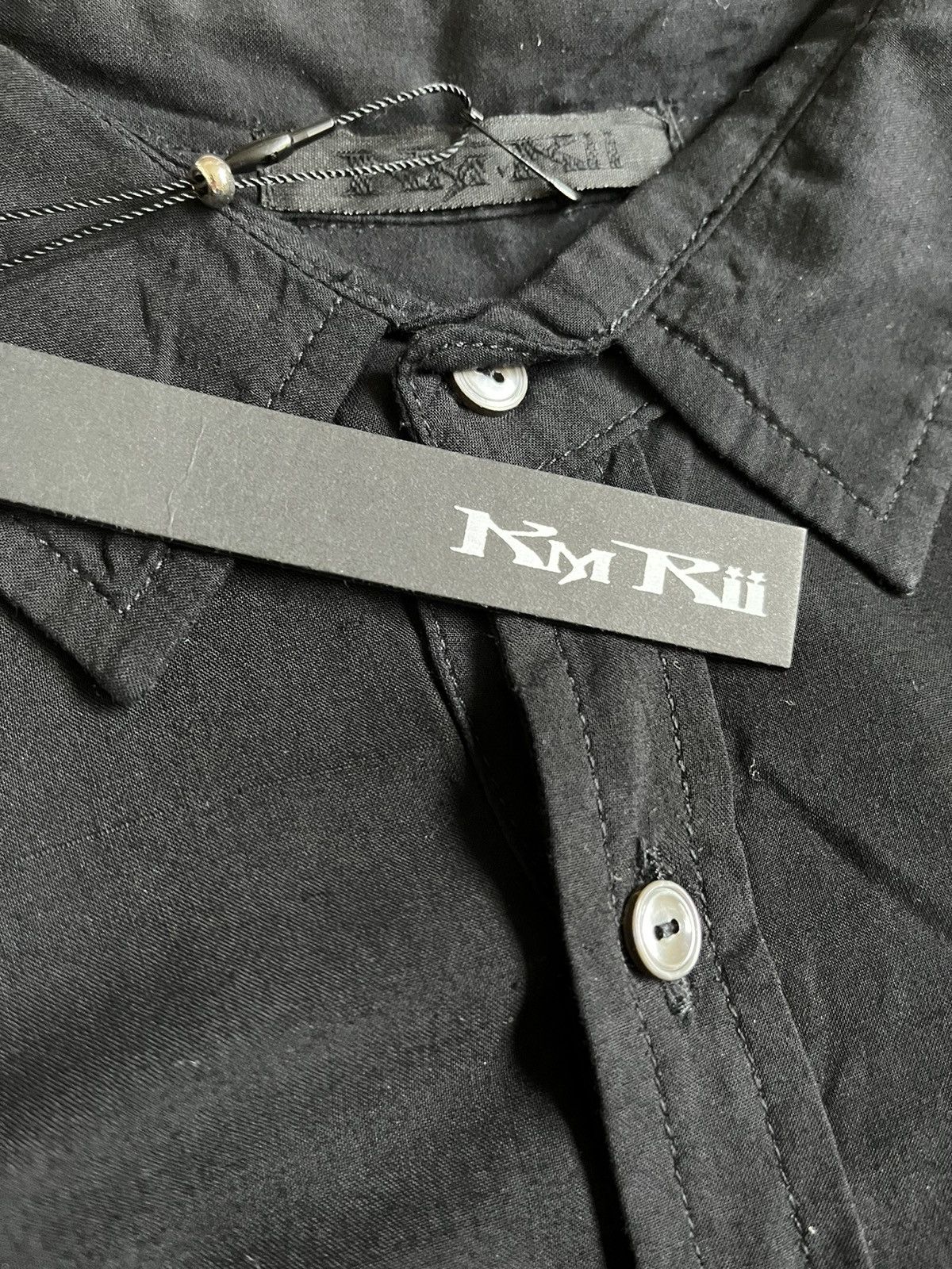 Japanese Brand × KMRii KMRii Discharged Rayon Lazy Shirt Size US M / EU 48-50 / 2 - 4 Thumbnail