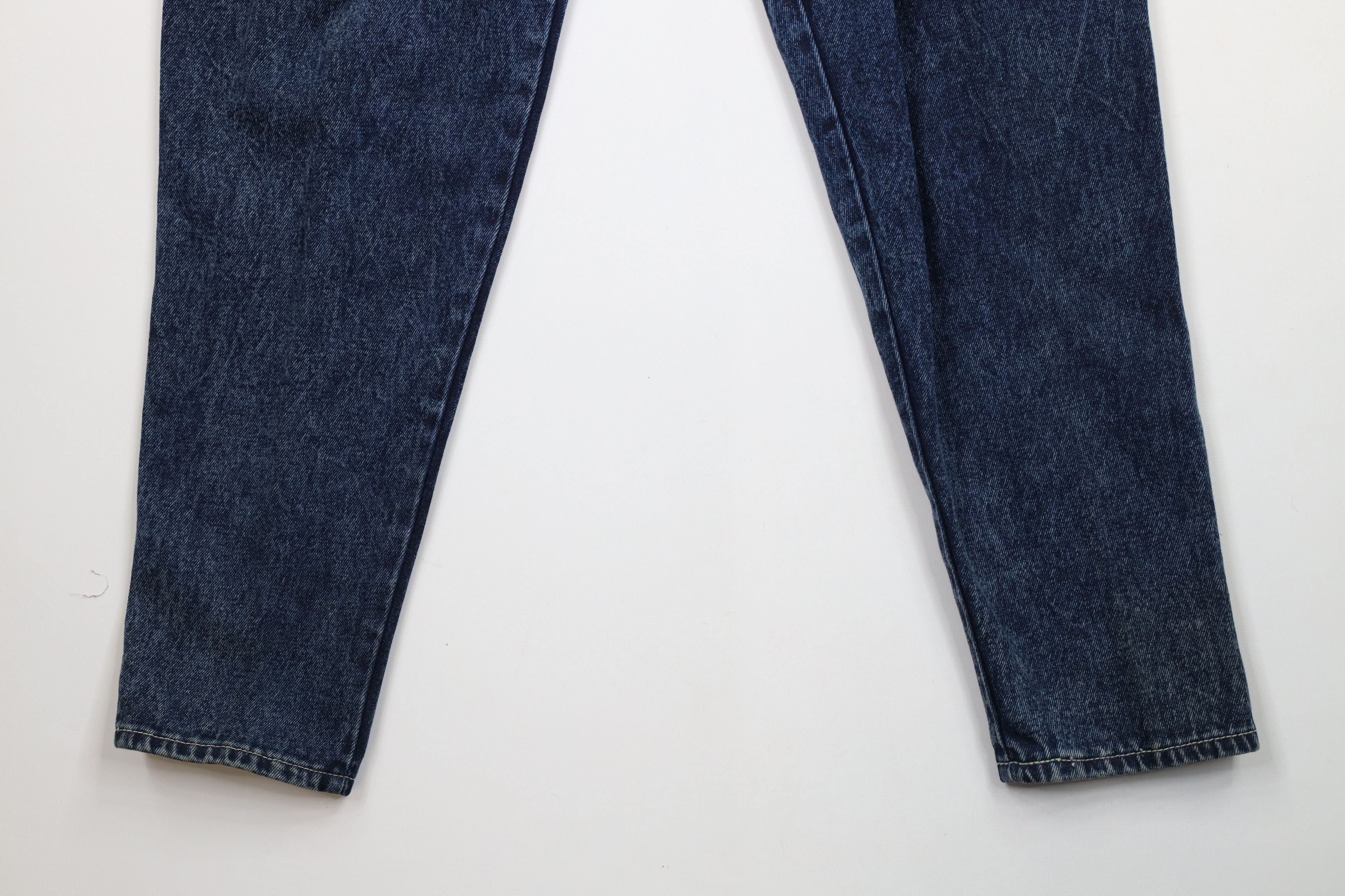 Vintage NOS Vintage 80s 90s Streetwear Acid Wash High Waisted Jeans Size 27" / US 4 / IT 40 - 4 Thumbnail