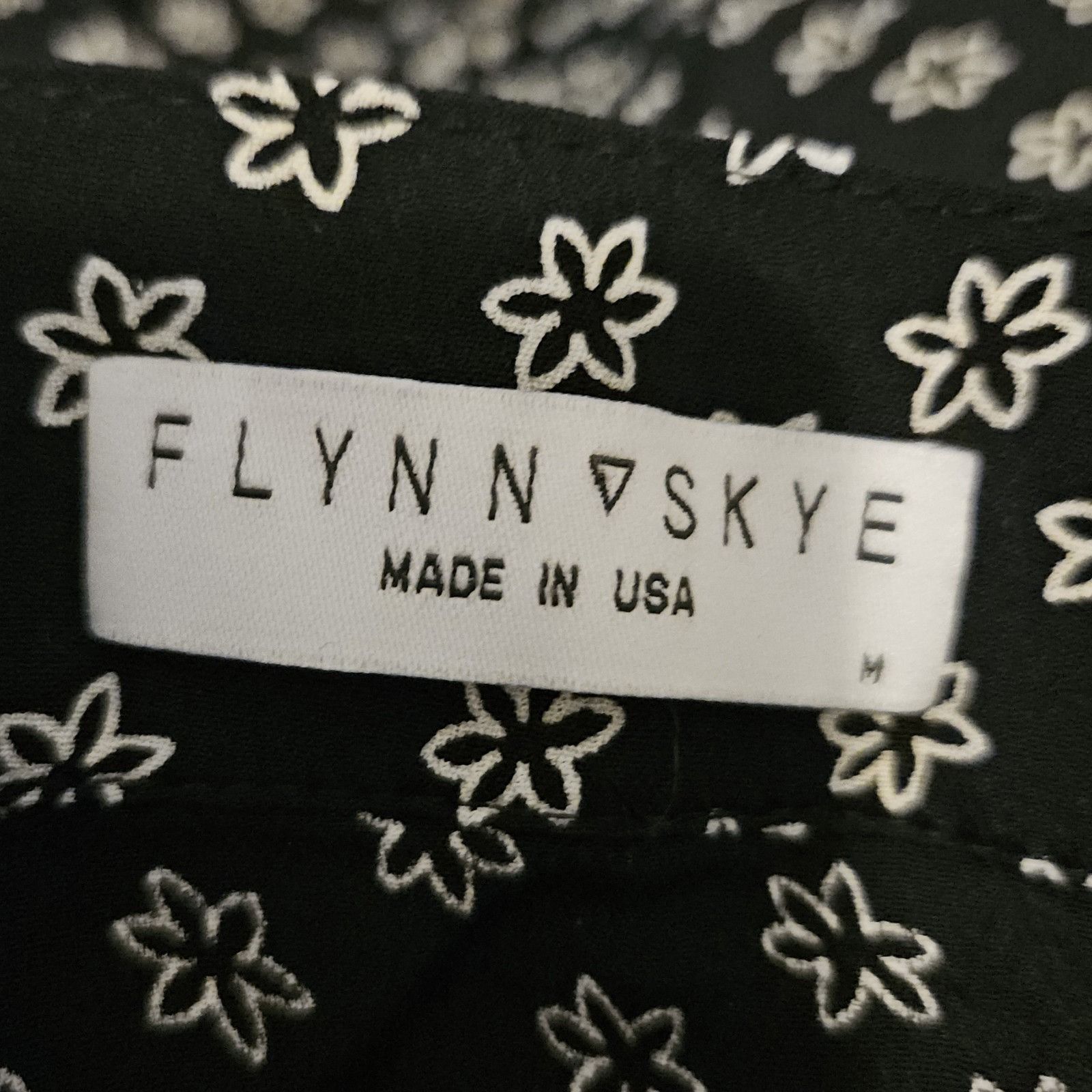 Other Flynn Skye Presley Wish Upon A Star Black Slit Maxi Skirt Re Size 30" / US 8 / IT 44 - 4 Thumbnail