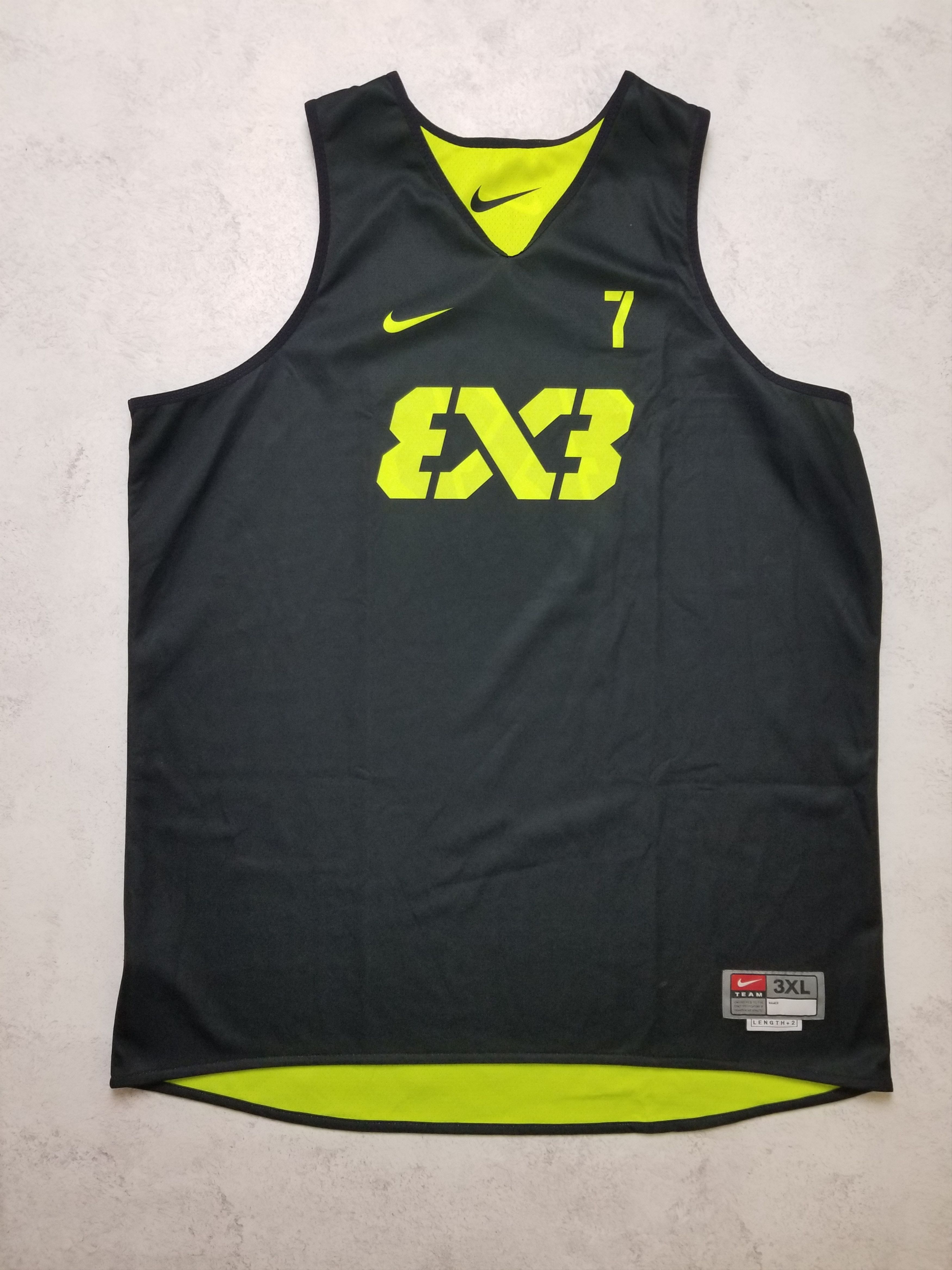 Nike Fiba Fiba 3x3 Shirt Nike FIBA Team 3x3 #7 Basketball Jersey