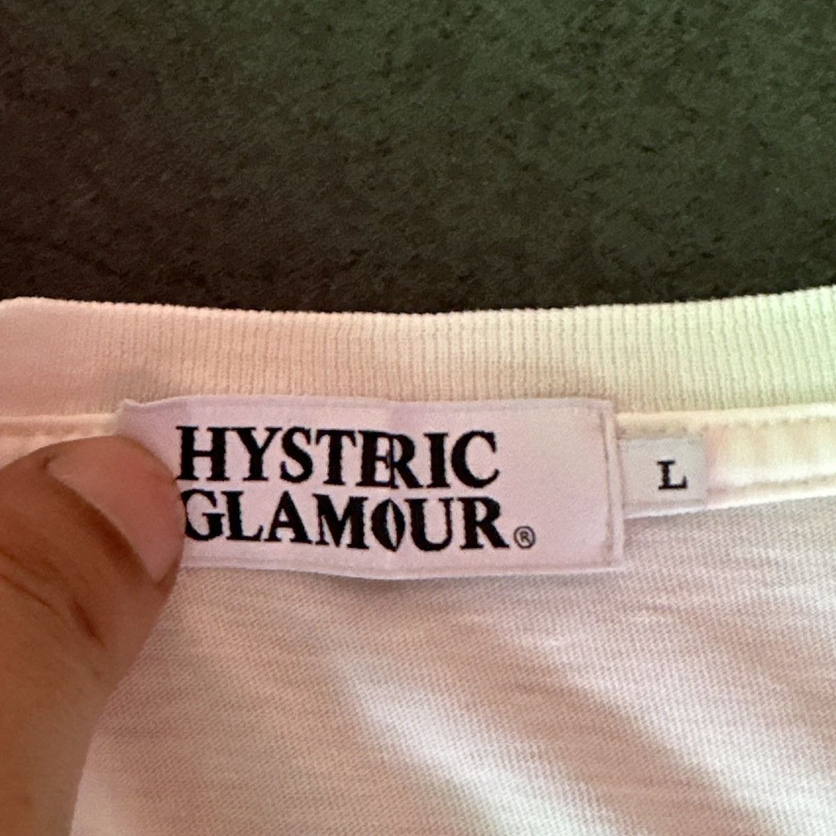 Hysteric Glamour hysteric glamour tee Size US L / EU 52-54 / 3 - 6 Thumbnail