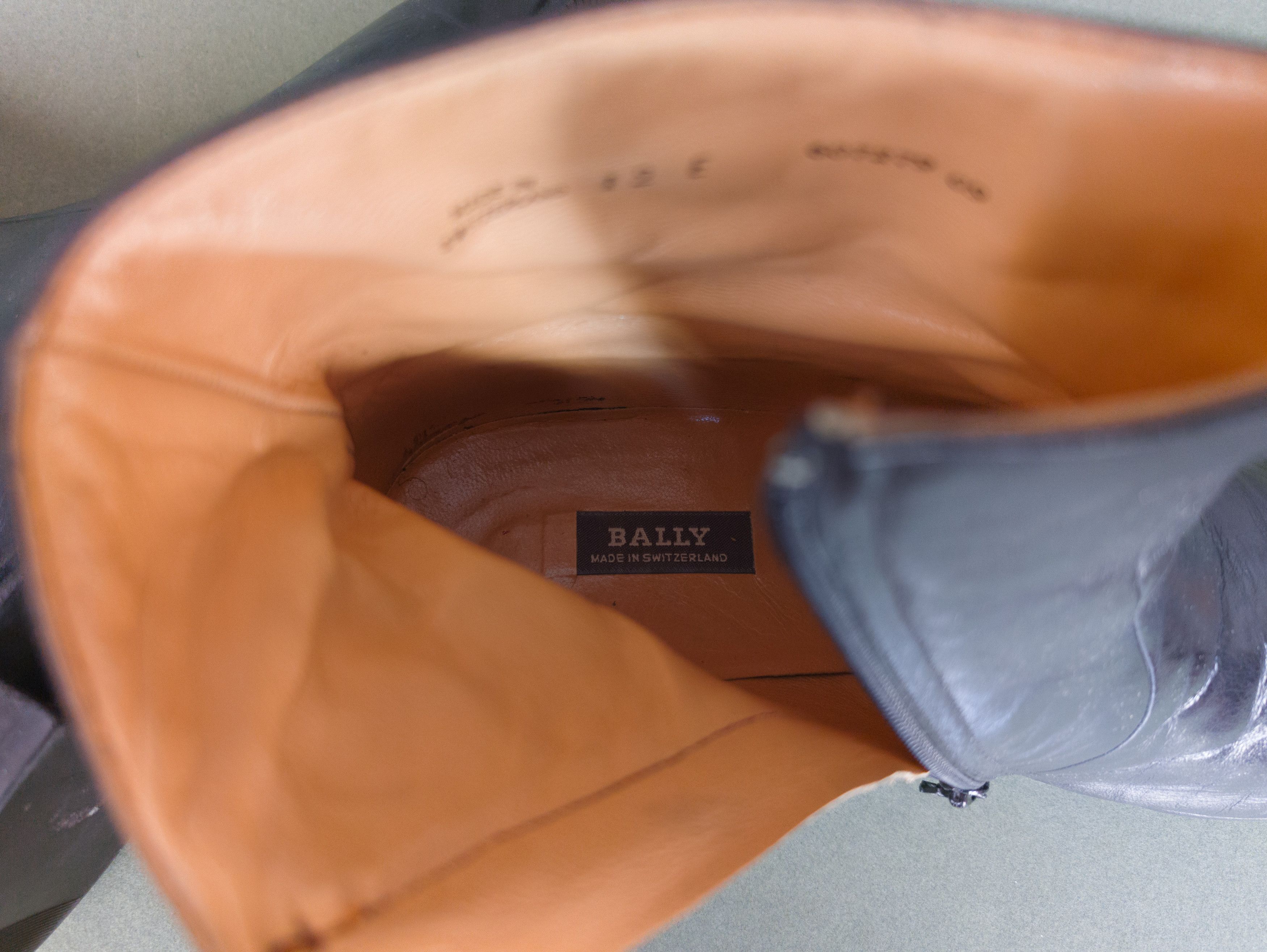 Bally Bally Black Leather Ankle Boots Men’s Shoes Size US 12 / EU 45 - 7 Thumbnail