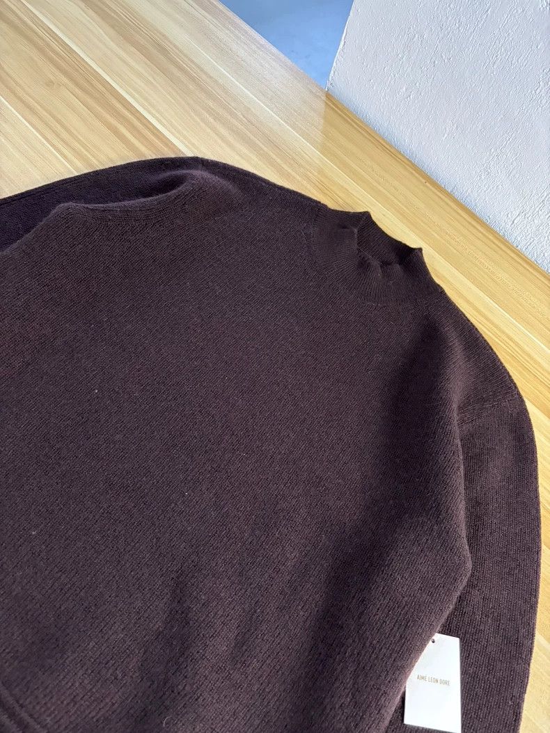 Aime Leon Dore Aime Leon Dore ALD knitted high-neck pullover pure wool swe Size US L / EU 52-54 / 3 - 2 Thumbnail