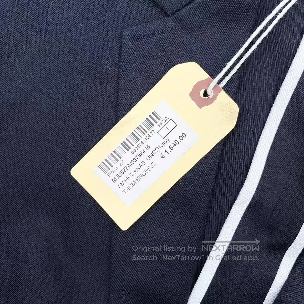 Thom Browne Thom Browne Size 1 Double-sleeved suit with gold buttons| Size S / US 4 / IT 40 - 7 Thumbnail