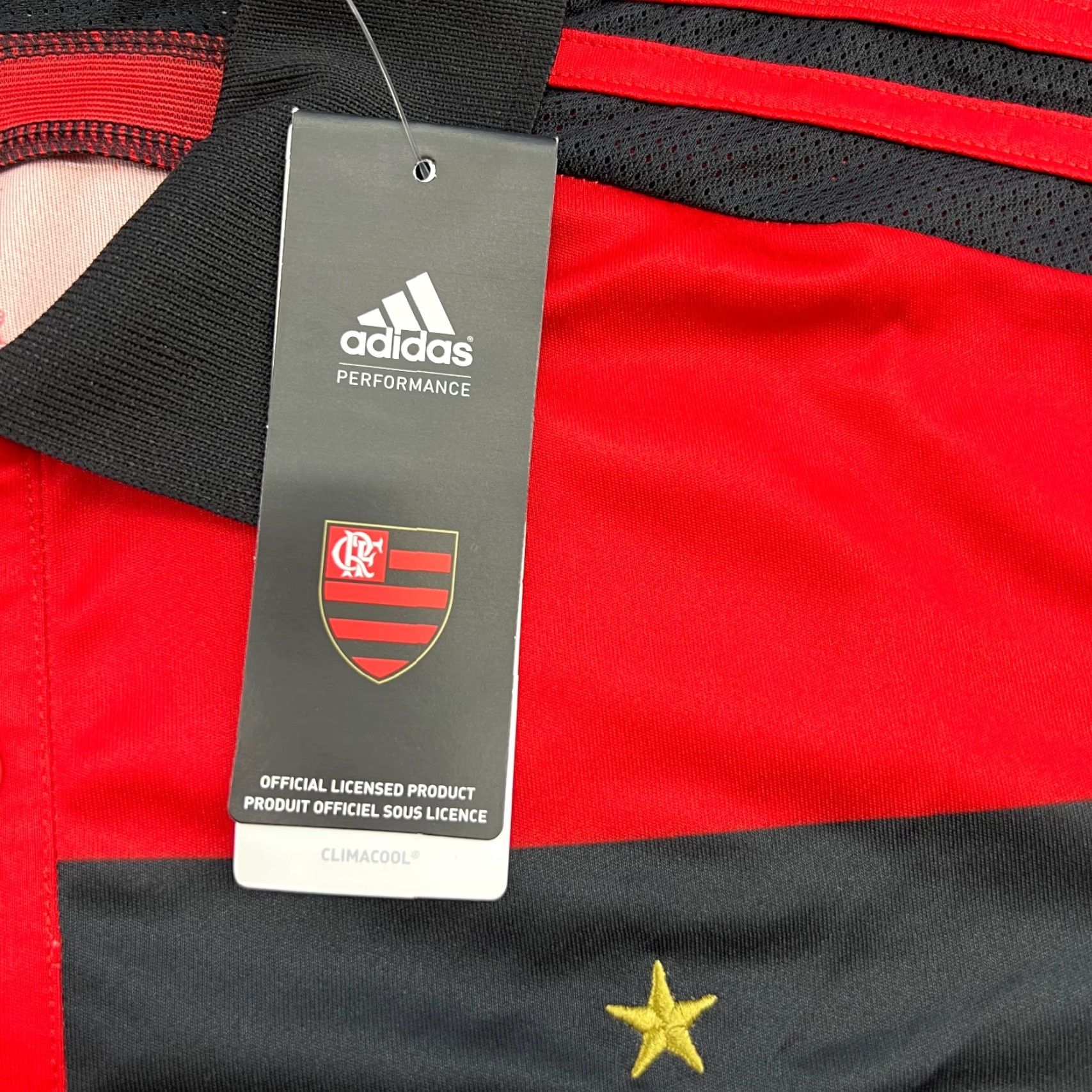 Adidas adidas CR Flamengo 2014 2015 Home Jersey Football Mens Large T-Shirt Multicolor Nike? Size US L / EU 52-54 / 3 - 4 Thumbnail