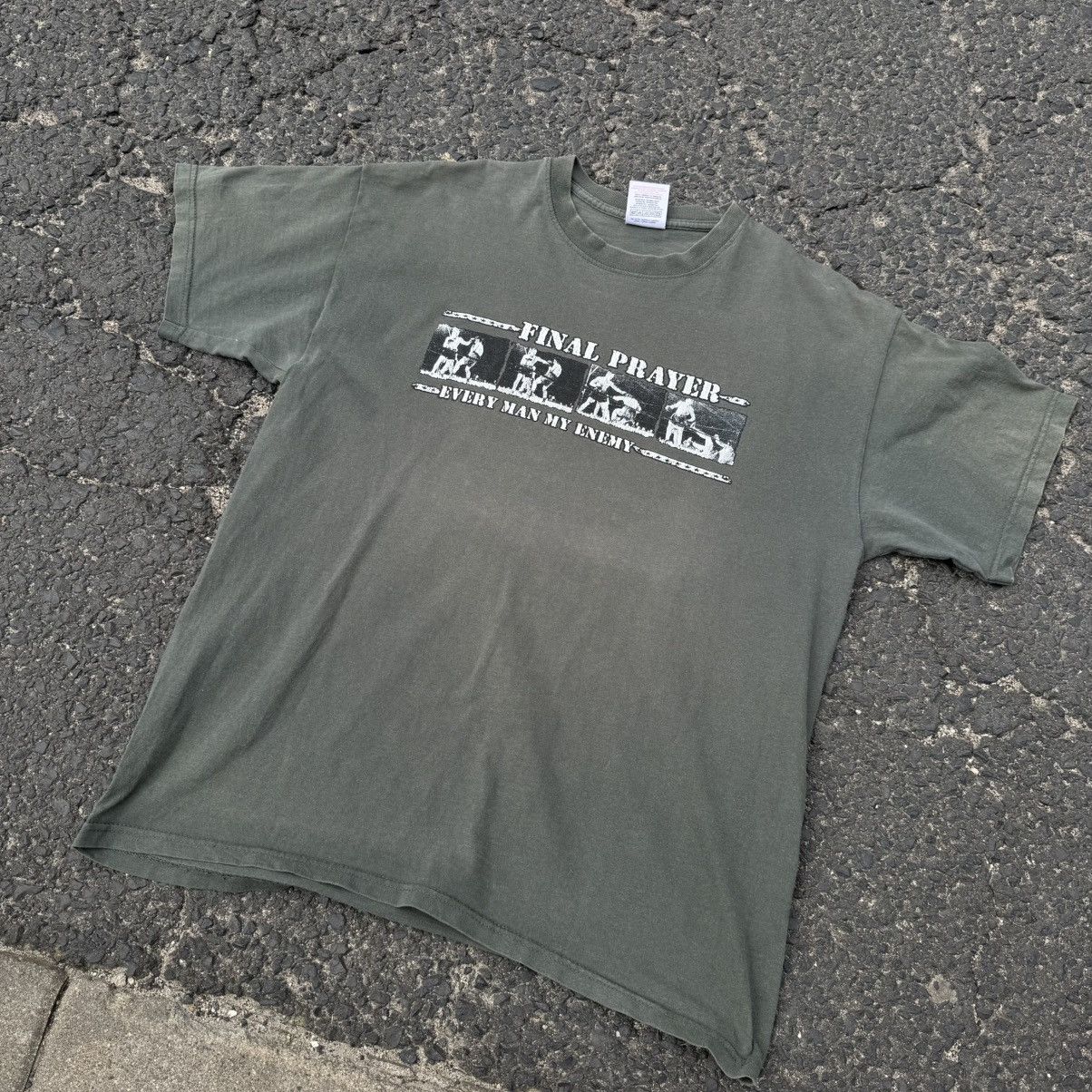 Band Tees Vintage FINAL PRAYER MY ENEMY Hardcore Punk Band Tee Faded Size US L / EU 52-54 / 3 - 13 Thumbnail