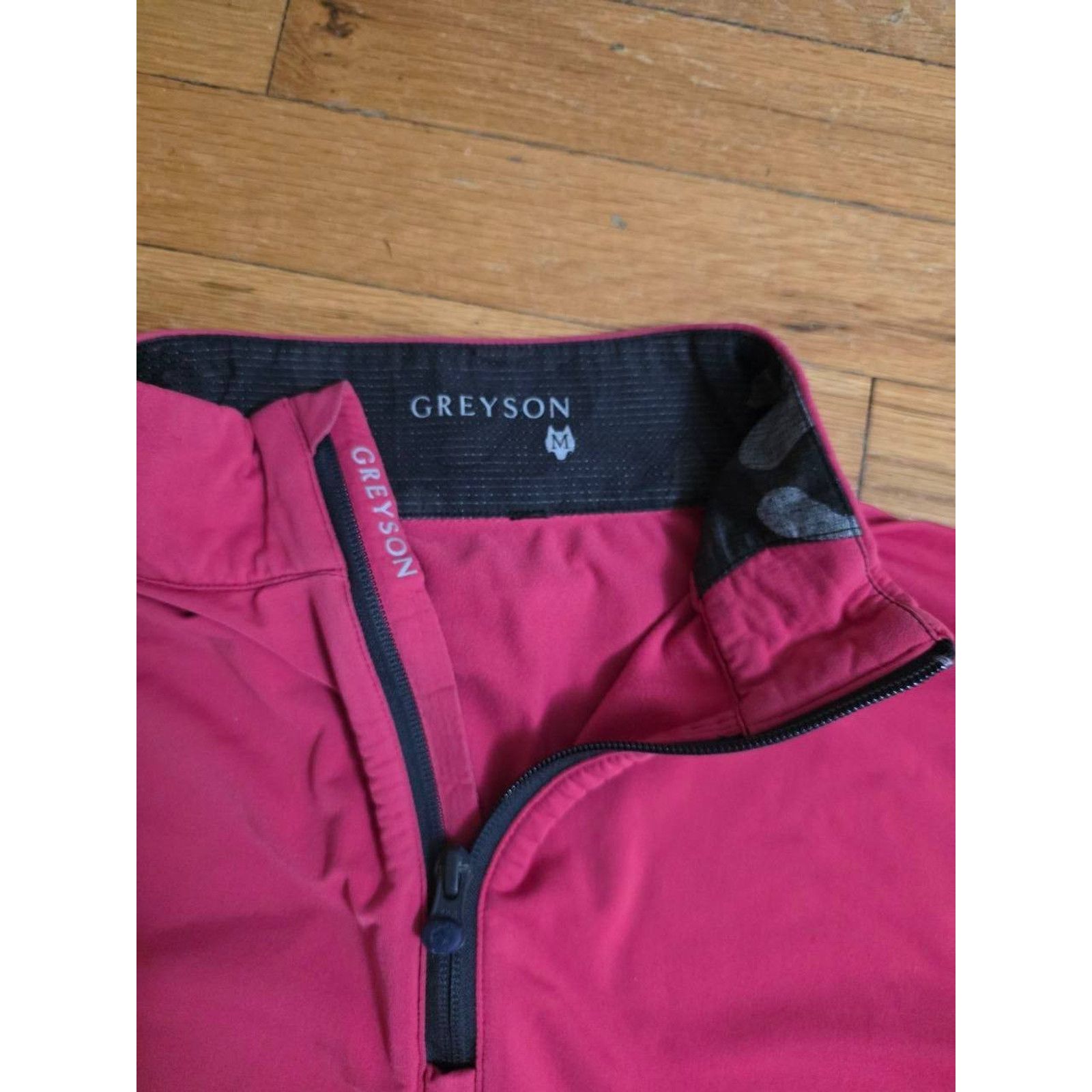Grenson Greyson Tate Zip Pullover Sweater Pink Medium A001293 Size M / US 6-8 / IT 42-44 - 5 Thumbnail