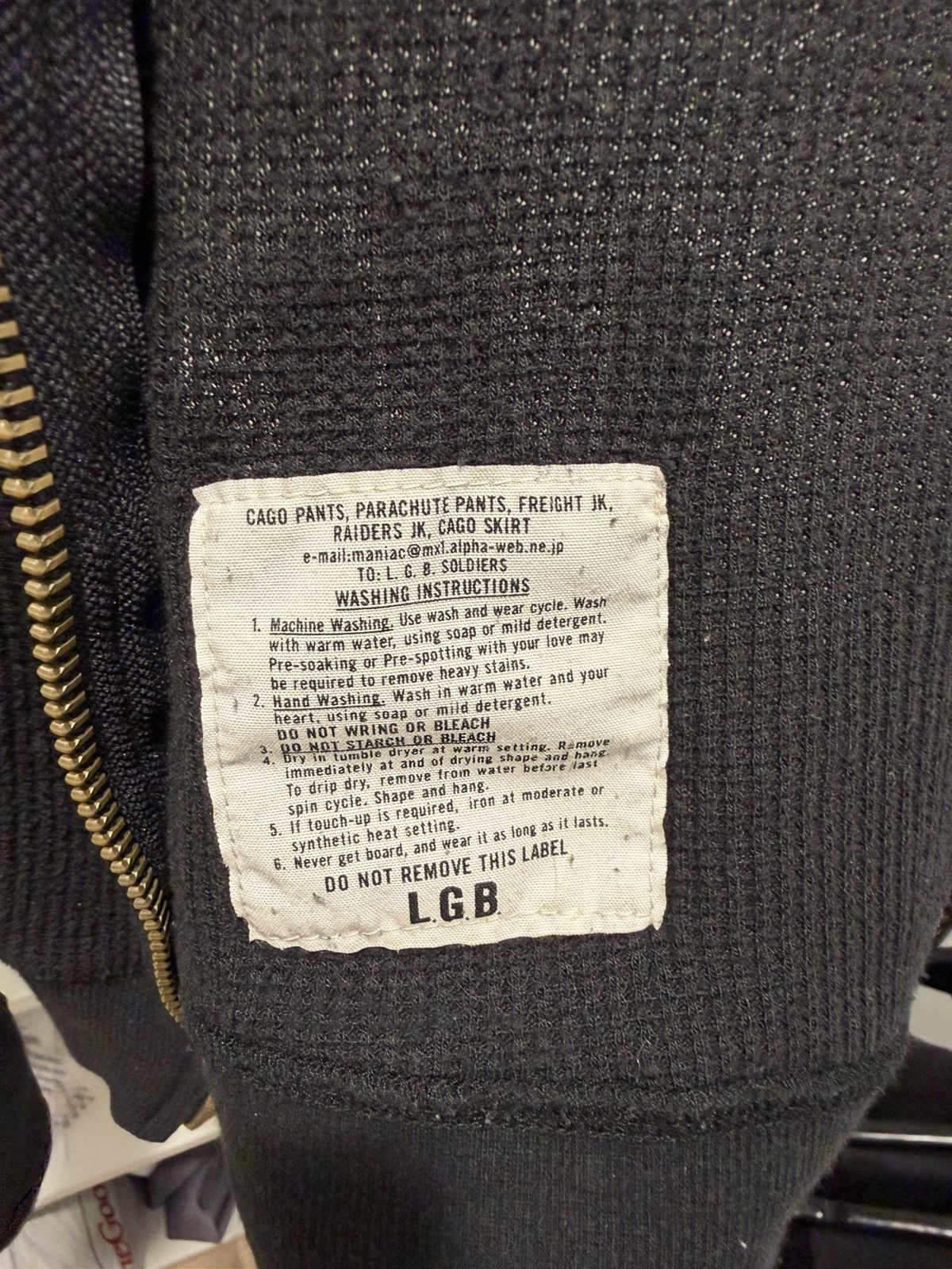 Le Grande Bleu (L.G.B.) LGB waffle knit hoodie Size S / US 4 / IT 40 - 4 Thumbnail