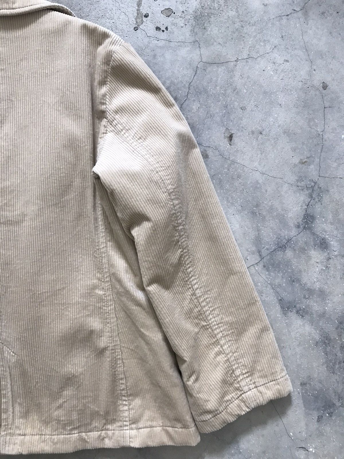 Uniqlo Ines De La Fressange Double Breasted Corduroy Peacoat Size M / US 6-8 / IT 42-44 - 16 Thumbnail